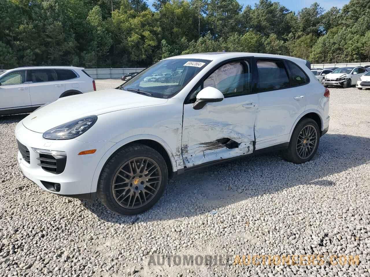 WP1AA2A24HKA91219 PORSCHE CAYENNE 2017