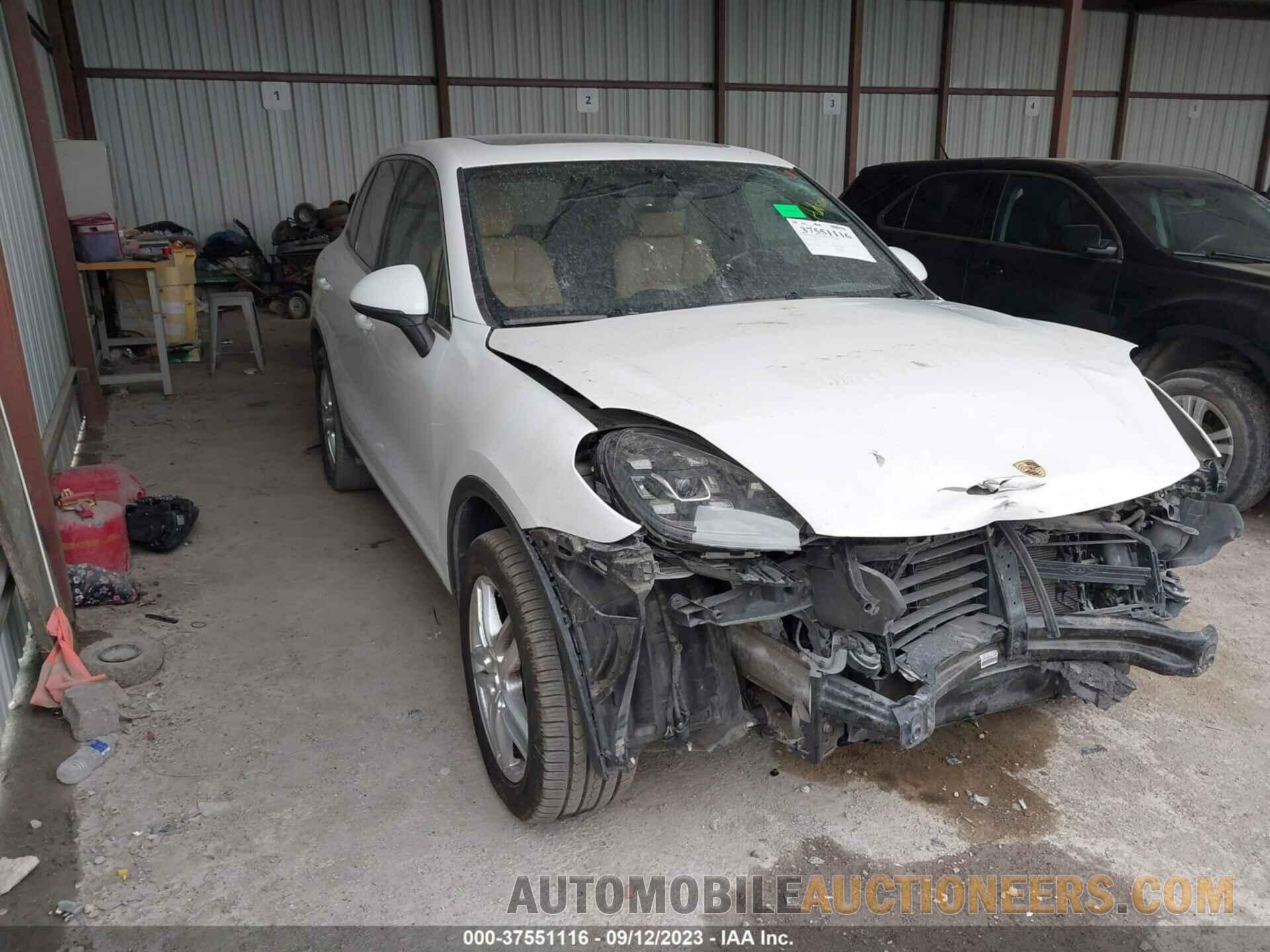 WP1AA2A25GLA06378 PORSCHE CAYENNE 2016