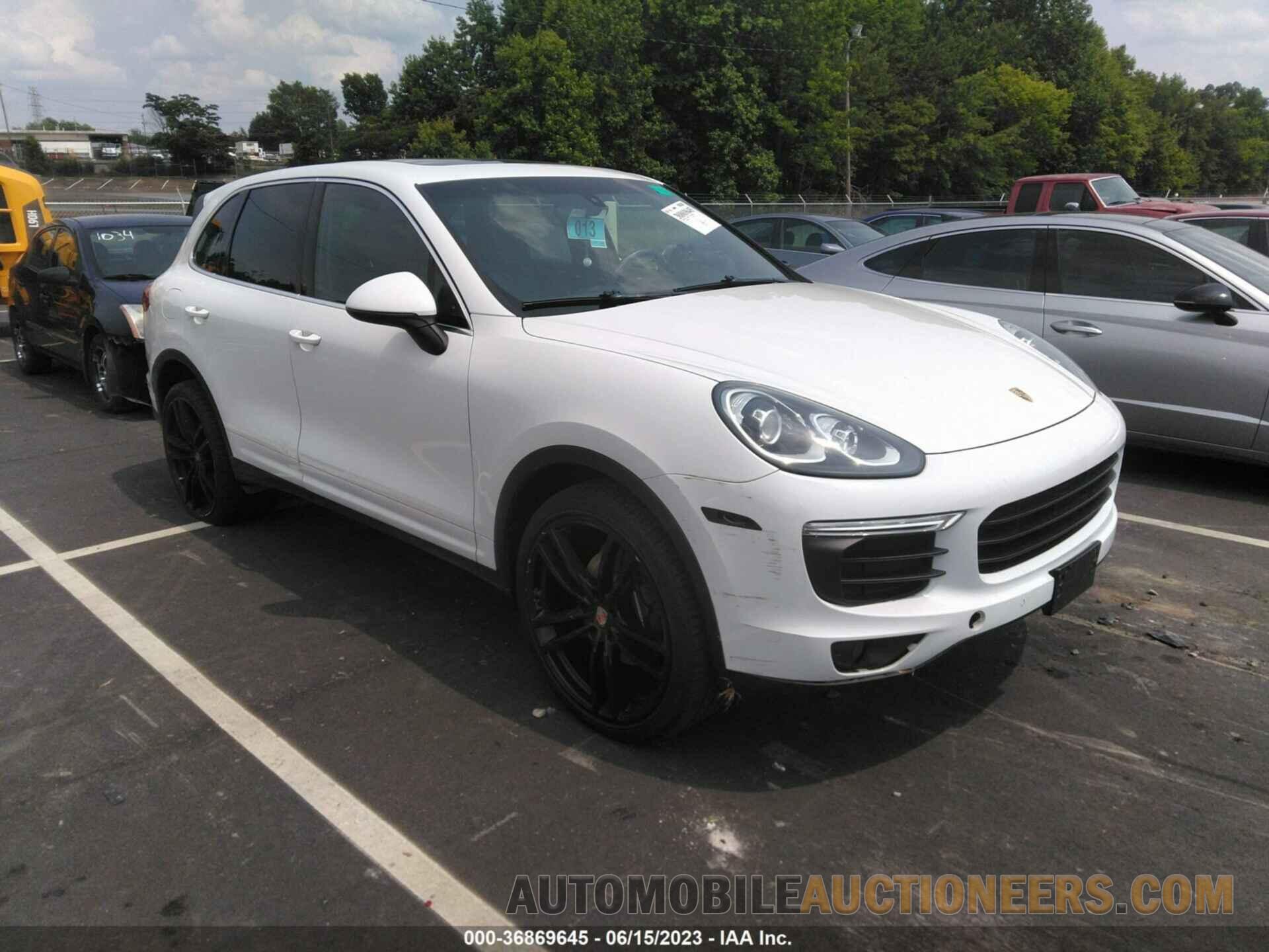 WP1AA2A25GLA10463 PORSCHE CAYENNE 2016