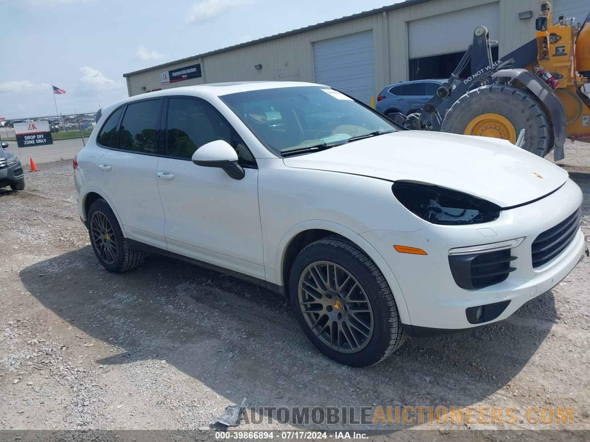 WP1AA2A25HKA83601 PORSCHE CAYENNE 2017