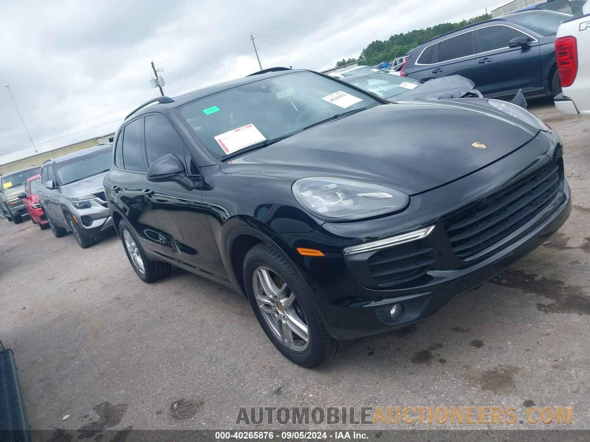 WP1AA2A25JKA00612 PORSCHE CAYENNE 2018