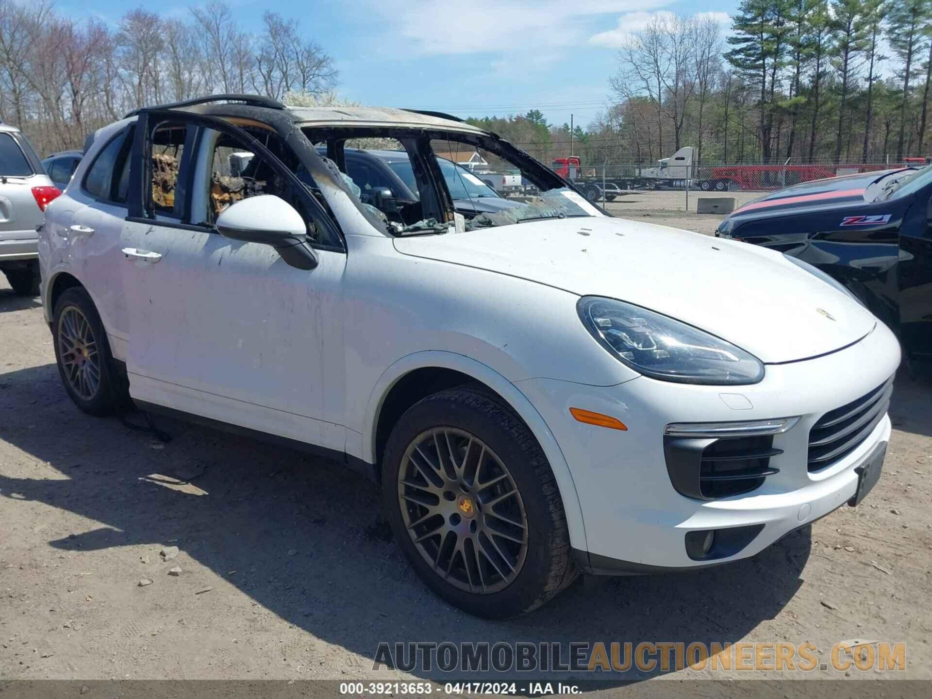 WP1AA2A25JKA02327 PORSCHE CAYENNE 2018