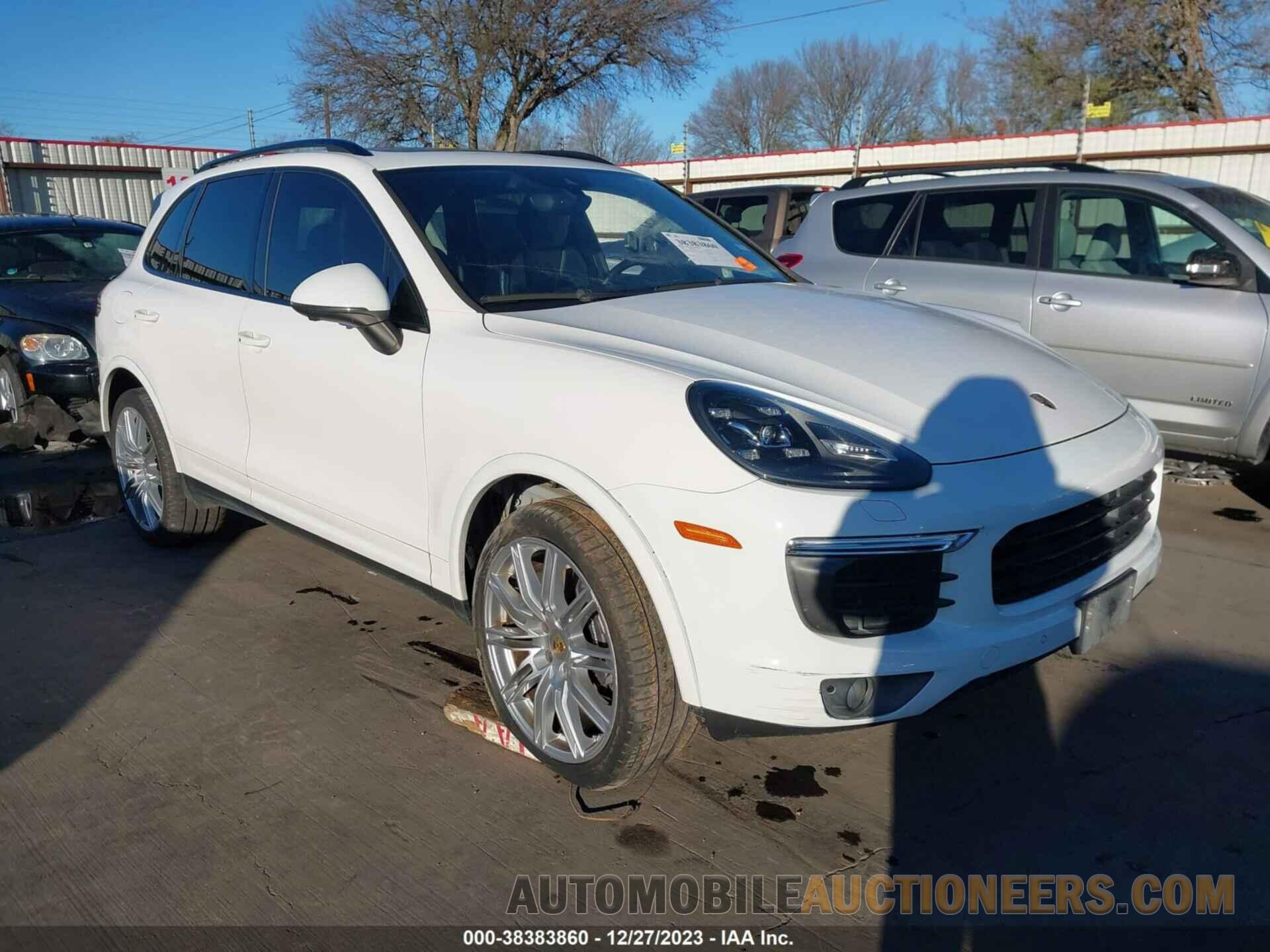 WP1AA2A25JKA06474 PORSCHE CAYENNE 2018