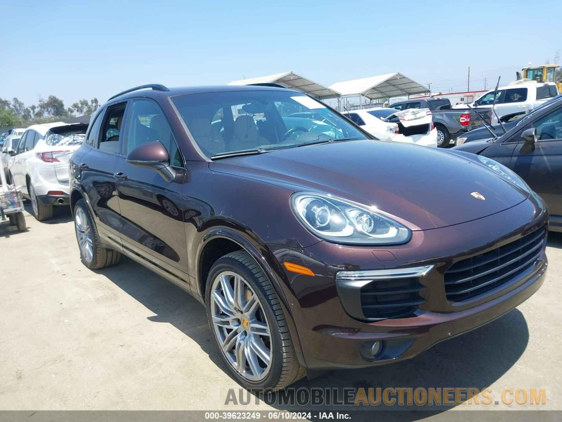 WP1AA2A25JKA07060 PORSCHE CAYENNE 2018