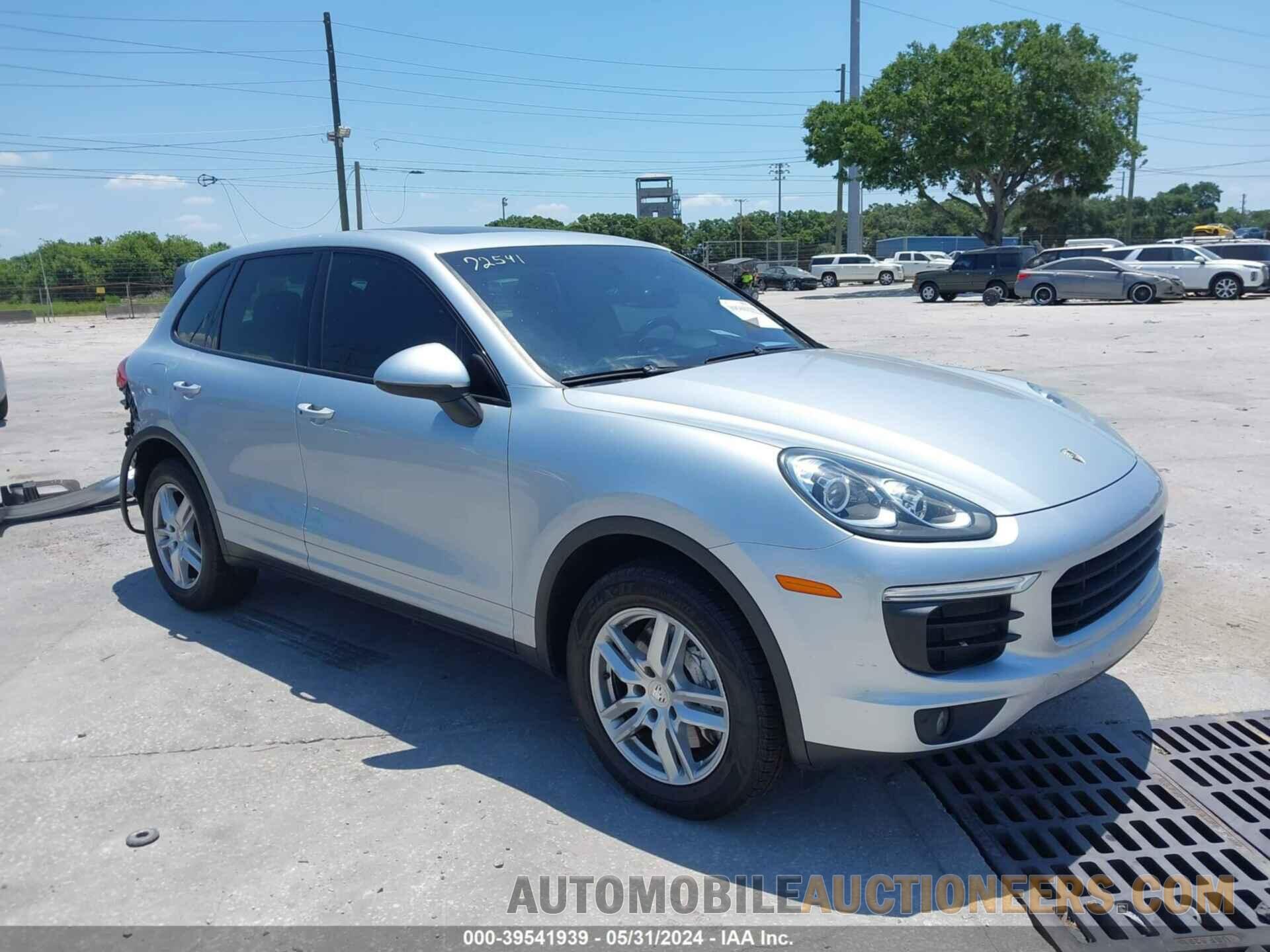 WP1AA2A26GKA08954 PORSCHE CAYENNE 2016