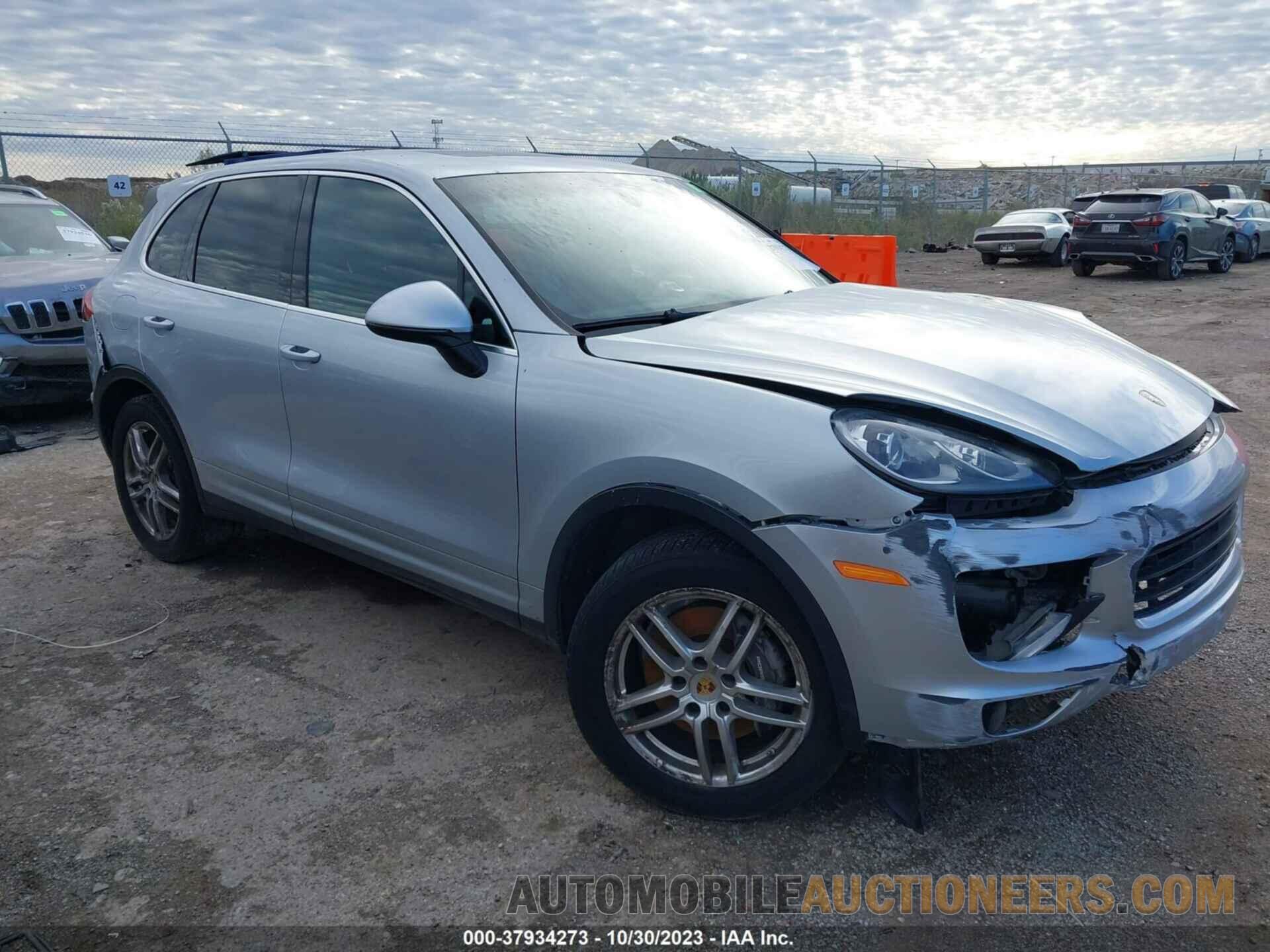 WP1AA2A26GKA11322 PORSCHE CAYENNE 2016