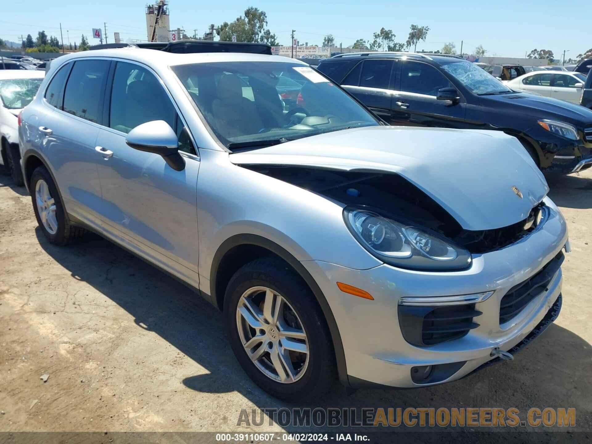 WP1AA2A26GKA13183 PORSCHE CAYENNE 2016