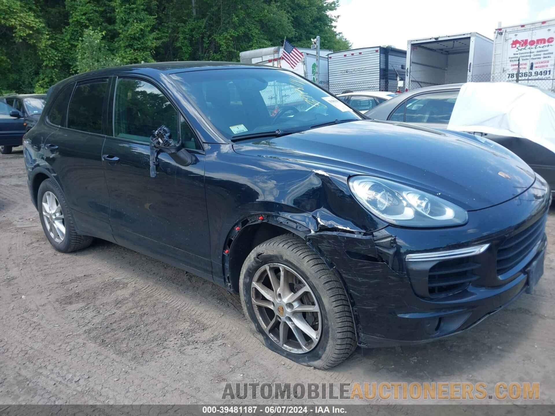 WP1AA2A26GKA15855 PORSCHE CAYENNE 2016