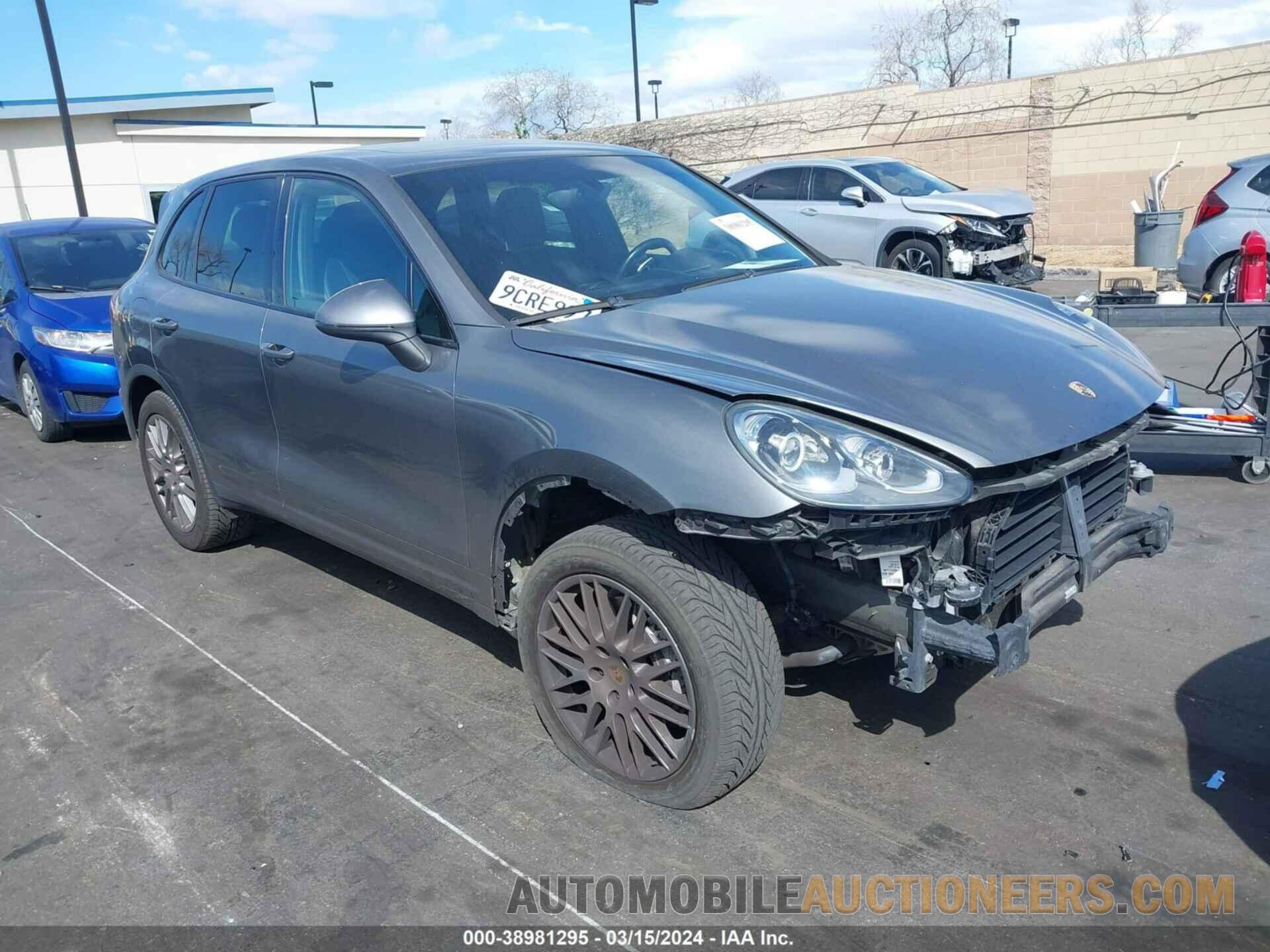 WP1AA2A26GKA38293 PORSCHE CAYENNE 2016