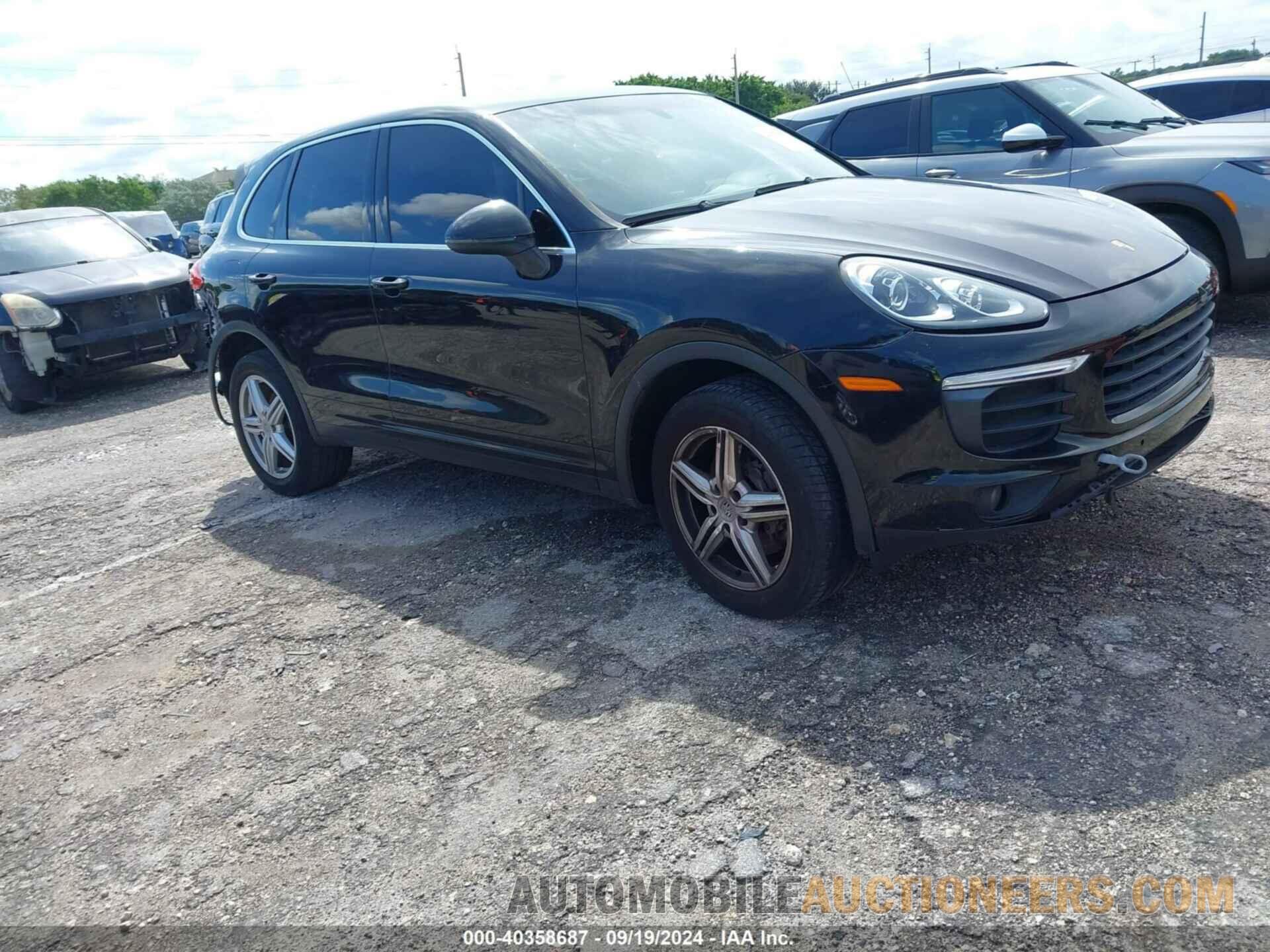 WP1AA2A26GLA00766 PORSCHE CAYENNE 2016