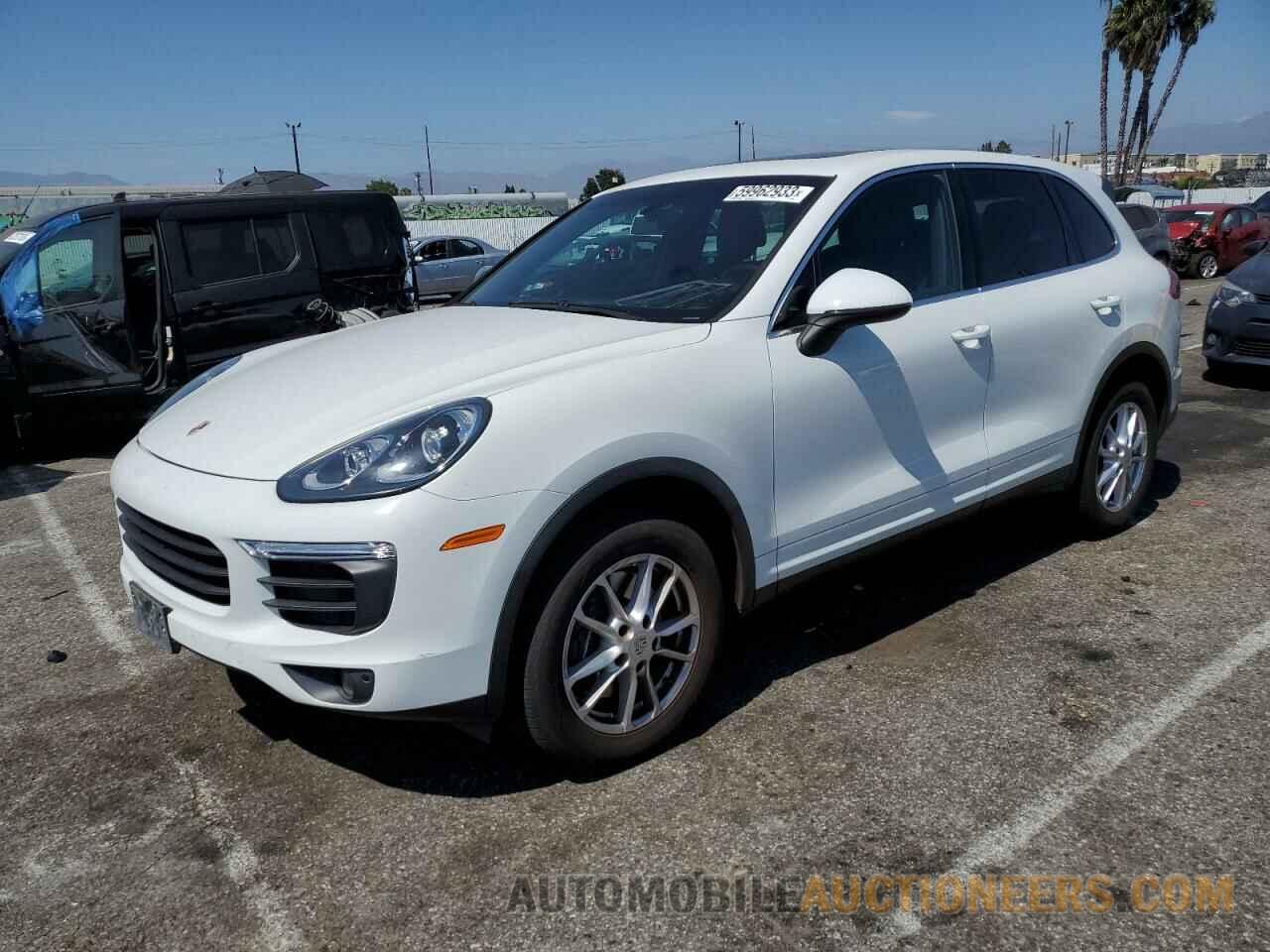 WP1AA2A26GLA06339 PORSCHE CAYENNE 2016