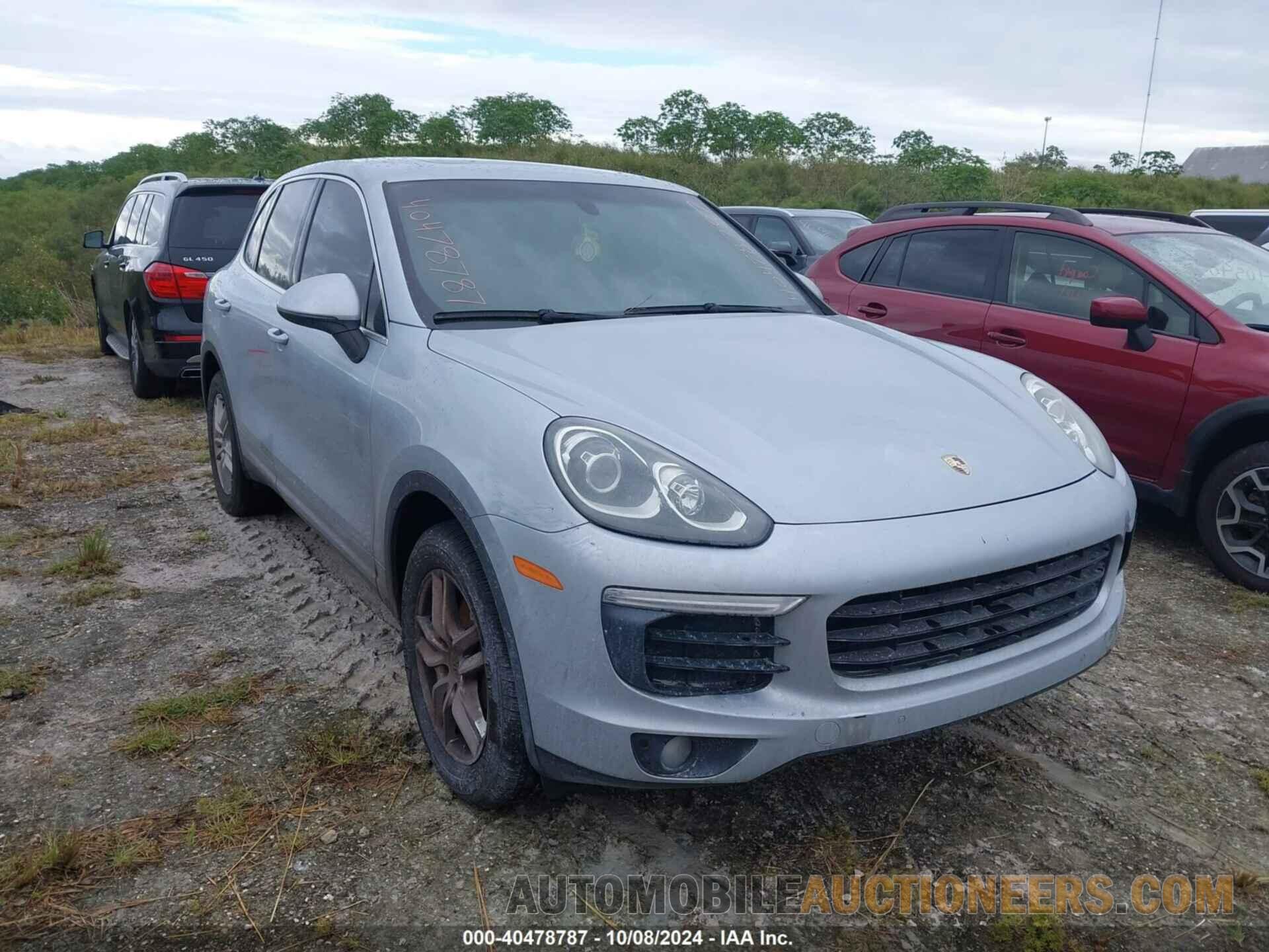 WP1AA2A26GLA10293 PORSCHE CAYENNE 2016