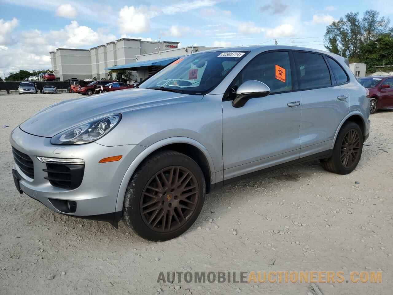 WP1AA2A26HKA87298 PORSCHE CAYENNE 2017