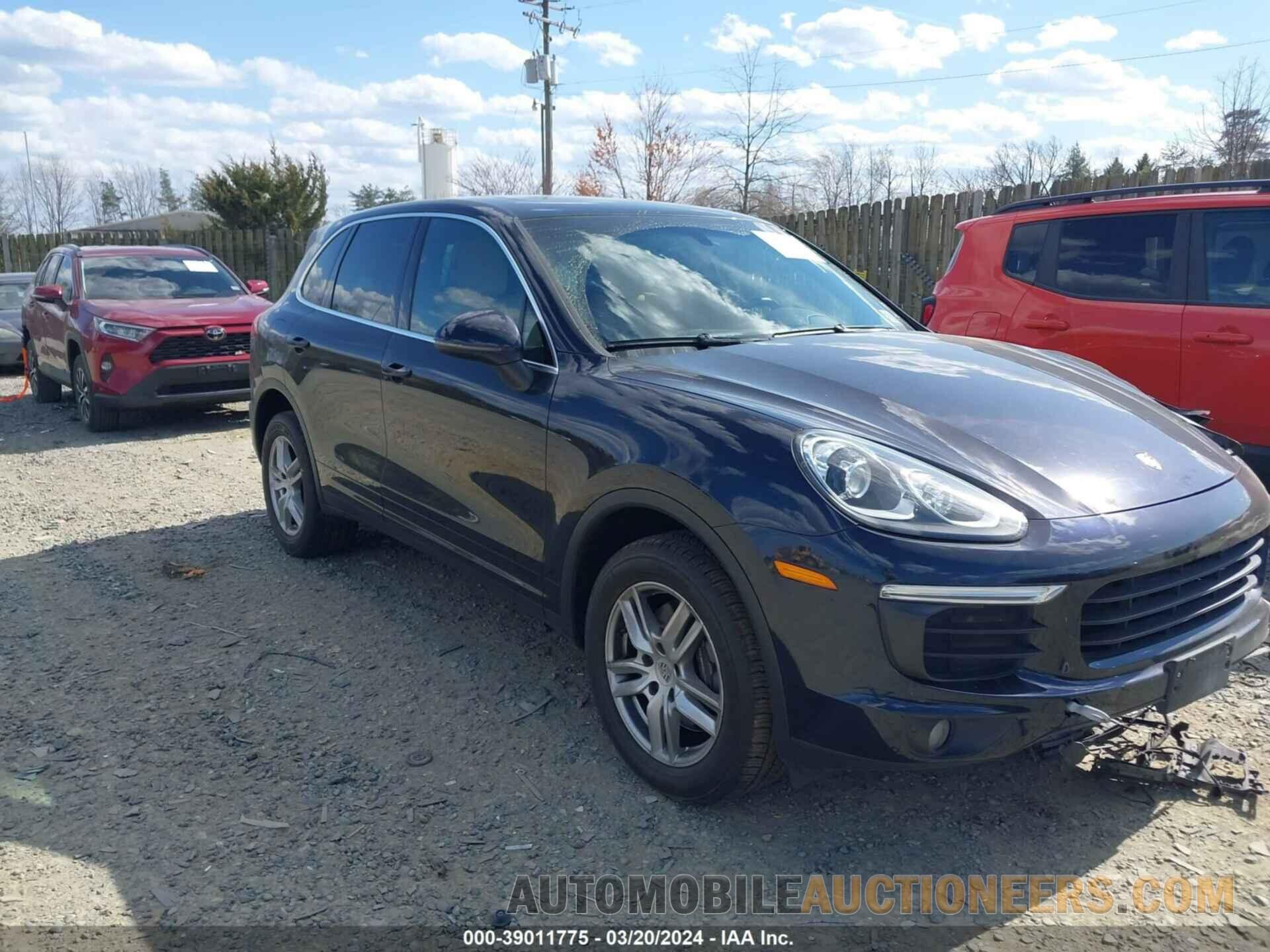 WP1AA2A26JKA07505 PORSCHE CAYENNE 2018