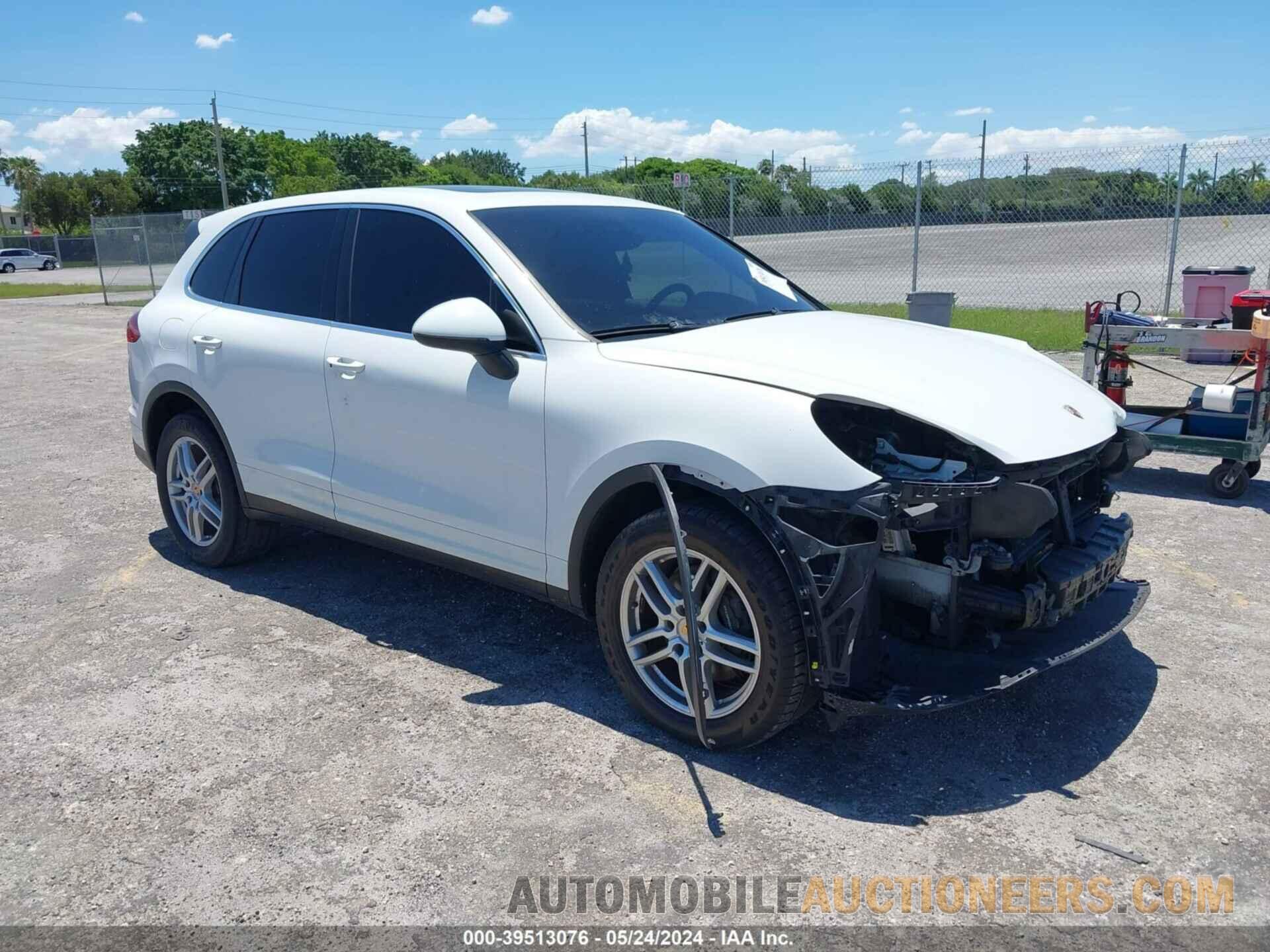 WP1AA2A27GKA10700 PORSCHE CAYENNE 2016