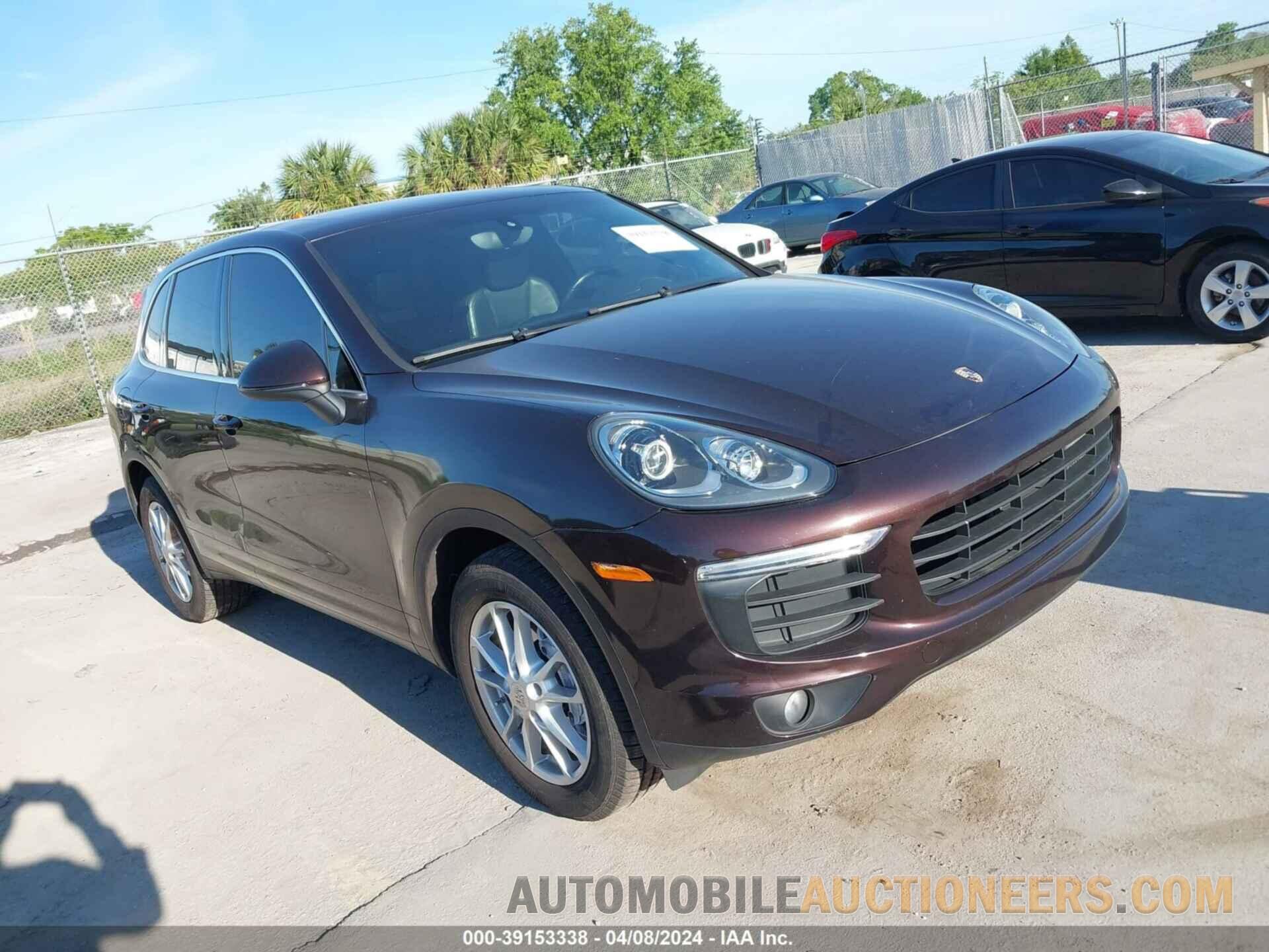 WP1AA2A27GLA08651 PORSCHE CAYENNE 2016