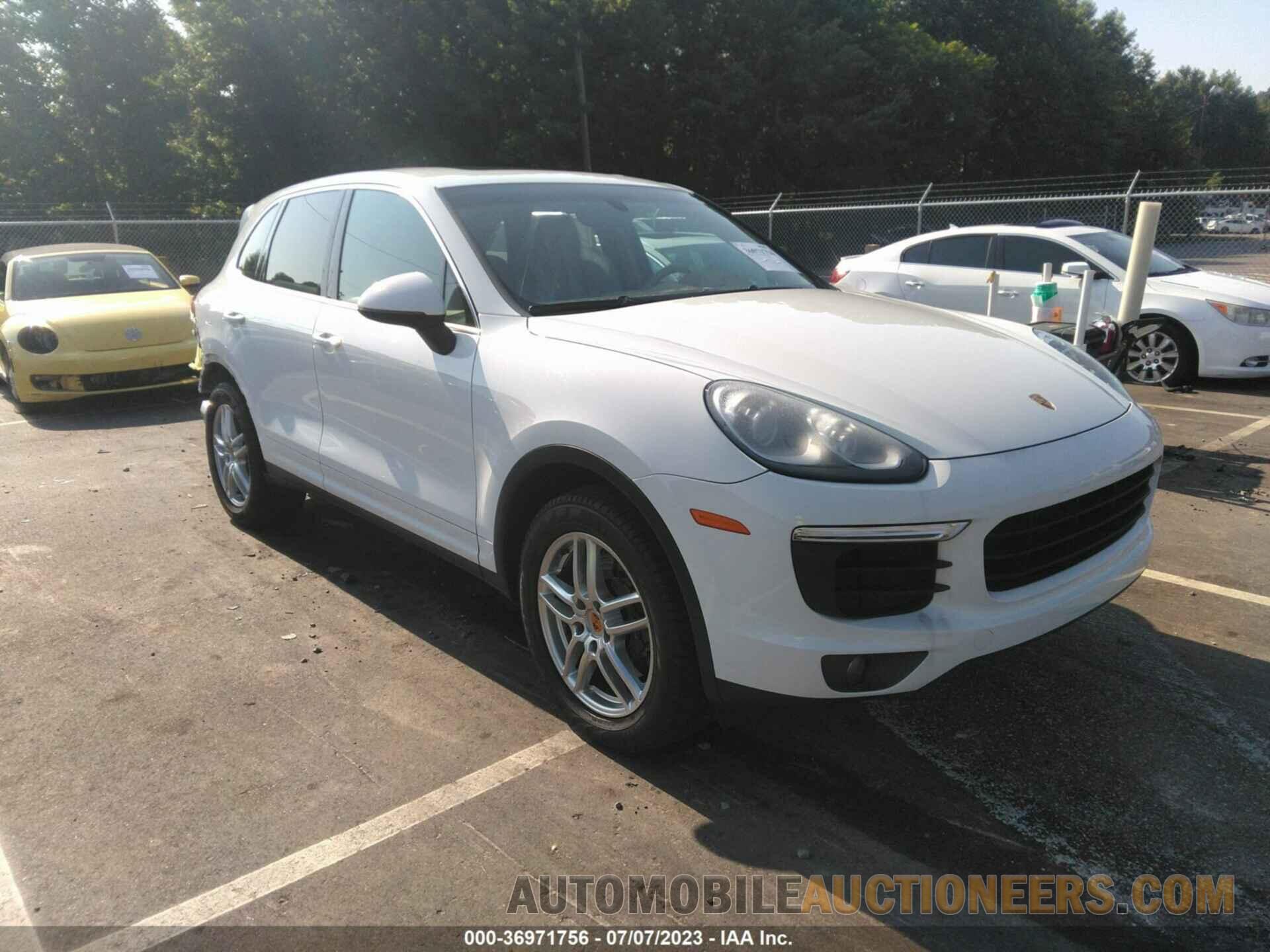 WP1AA2A28GKA09216 PORSCHE CAYENNE 2016