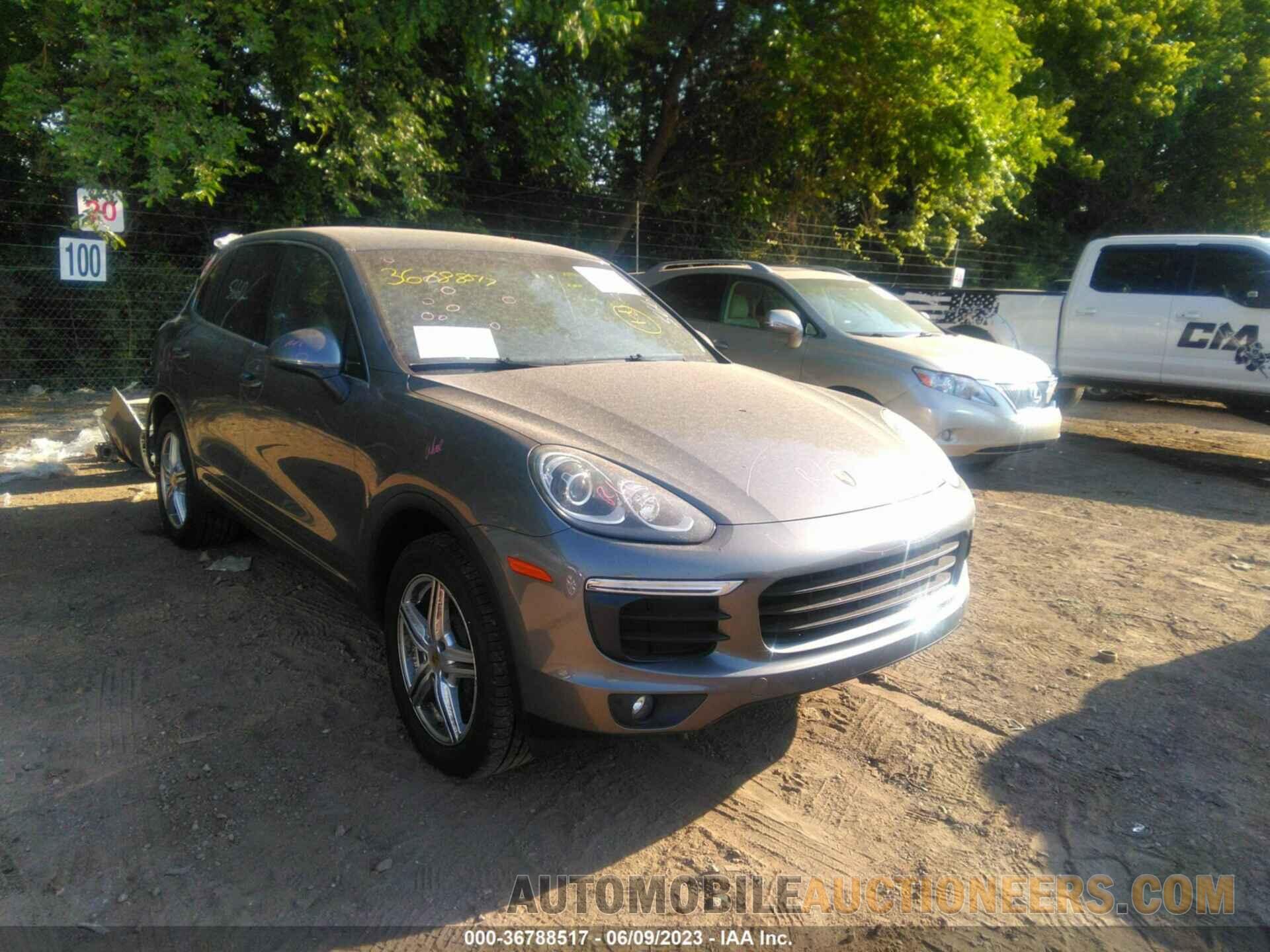 WP1AA2A28GKA11323 PORSCHE CAYENNE 2016