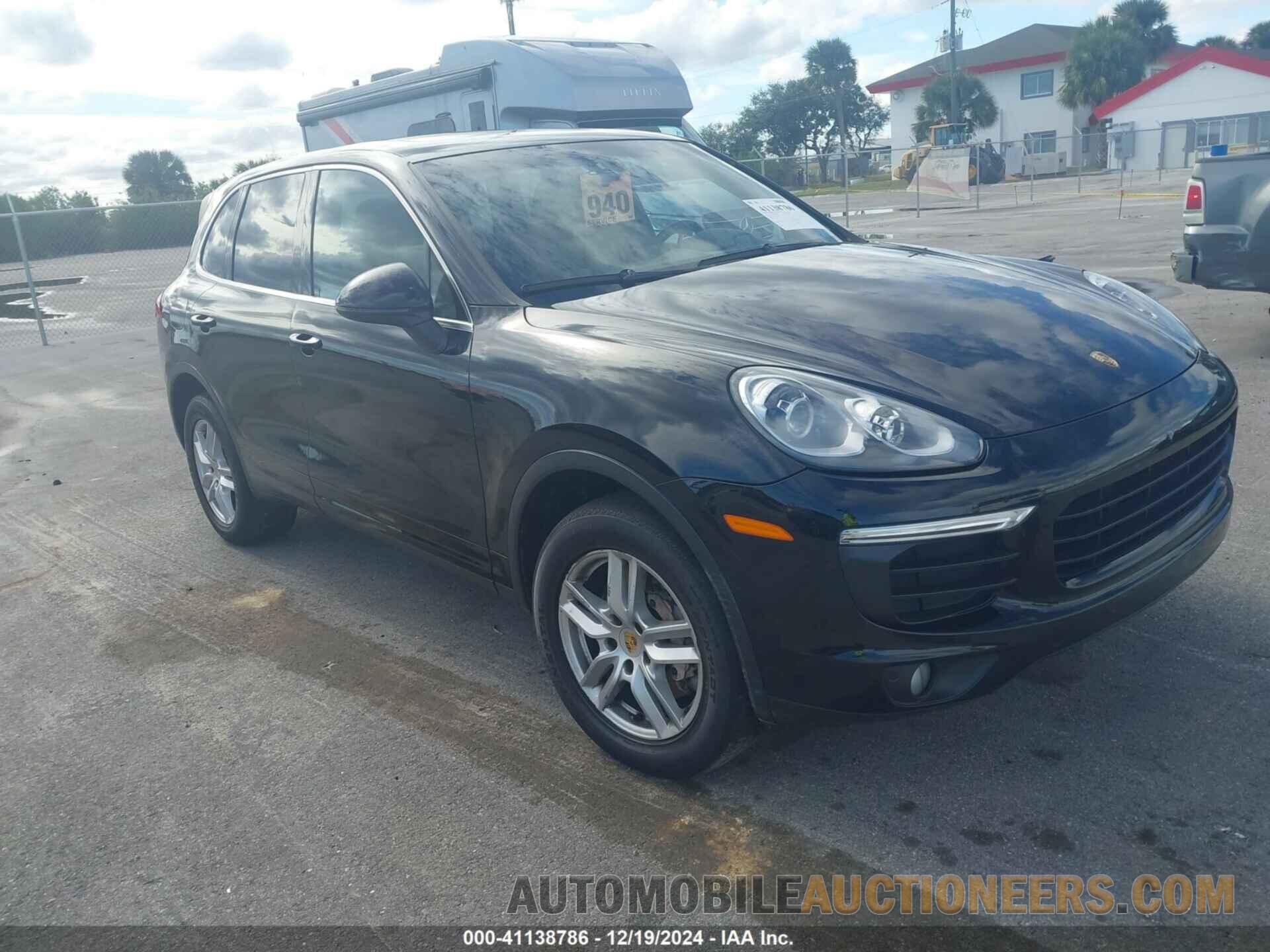 WP1AA2A28GKA14271 PORSCHE CAYENNE 2016