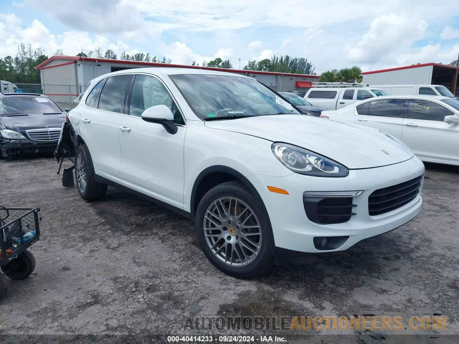 WP1AA2A28GKA37940 PORSCHE CAYENNE 2016