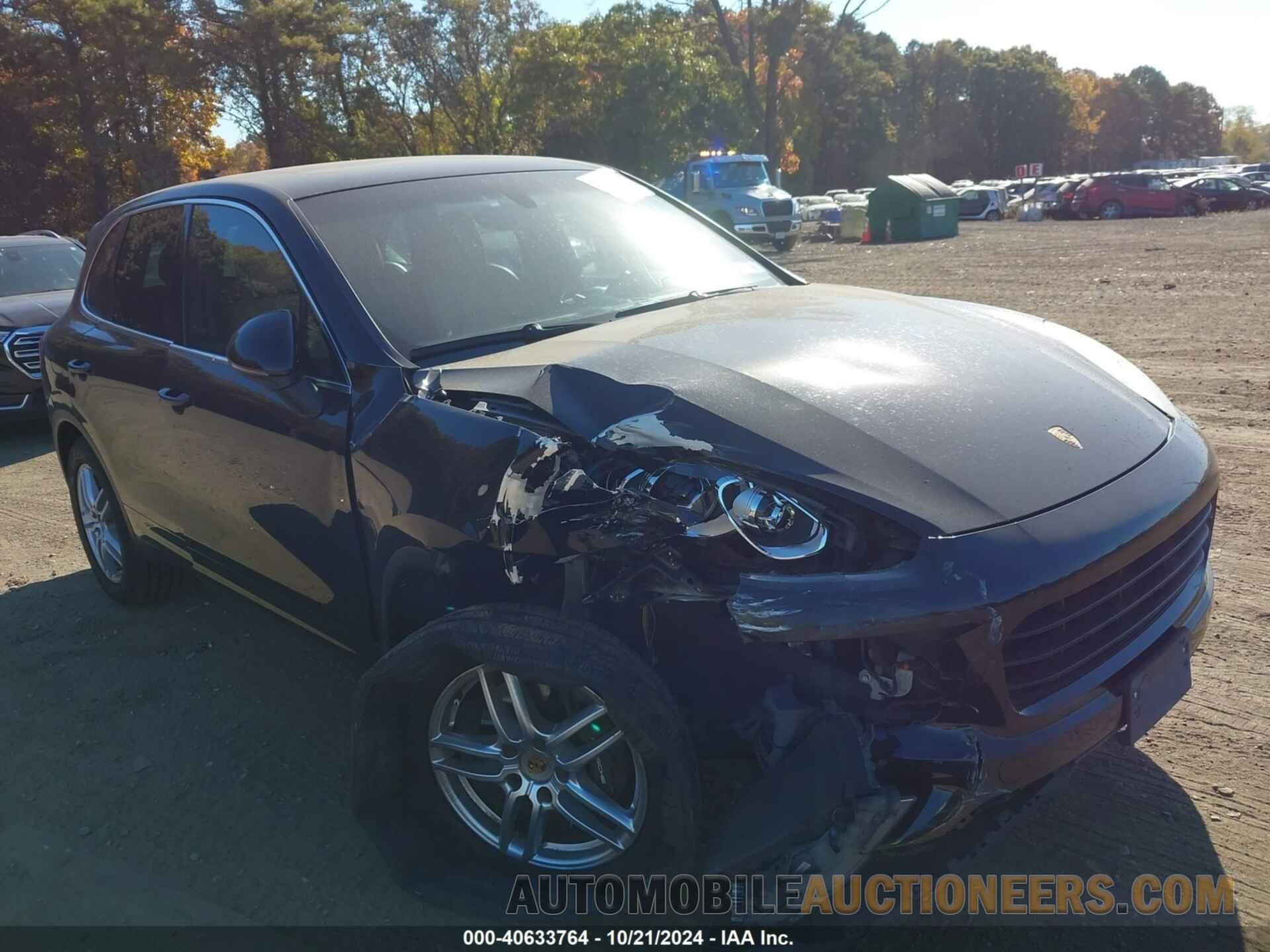 WP1AA2A28GKA38134 PORSCHE CAYENNE 2016