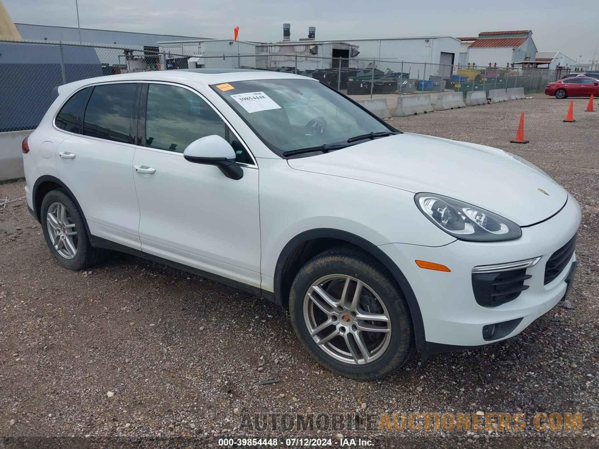 WP1AA2A28GLA02955 PORSCHE CAYENNE 2016