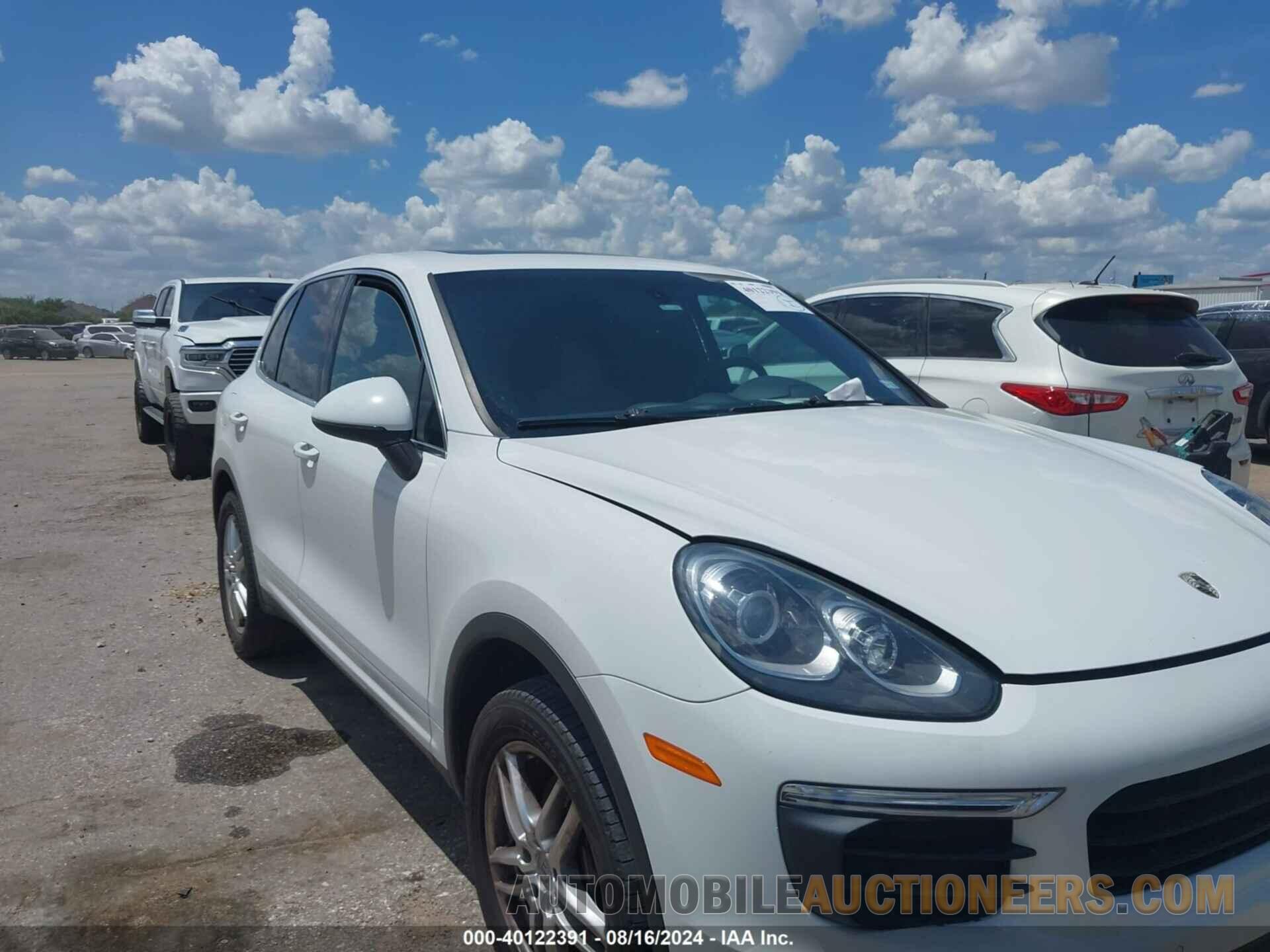 WP1AA2A28GLA08786 PORSCHE CAYENNE 2016