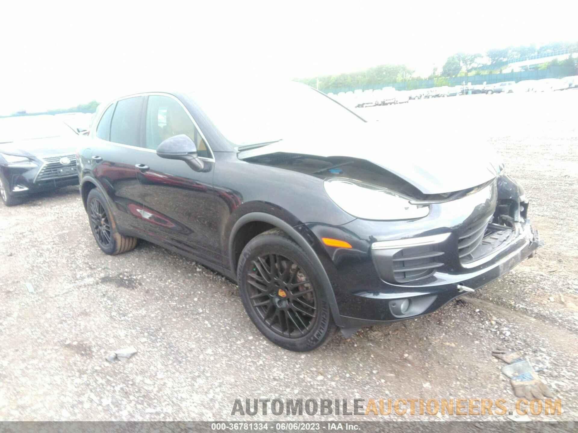 WP1AA2A28GLA09713 PORSCHE CAYENNE 2016