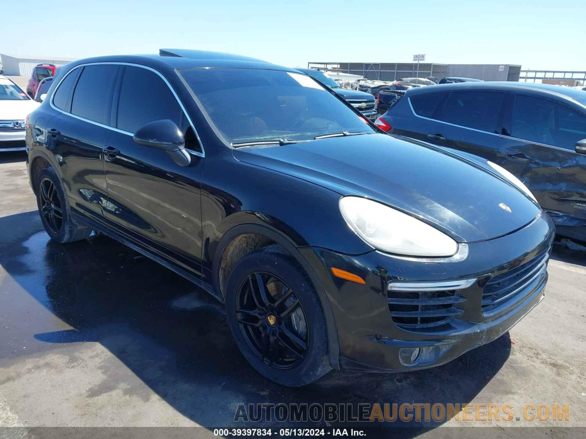 WP1AA2A28GLA09825 PORSCHE CAYENNE 2016