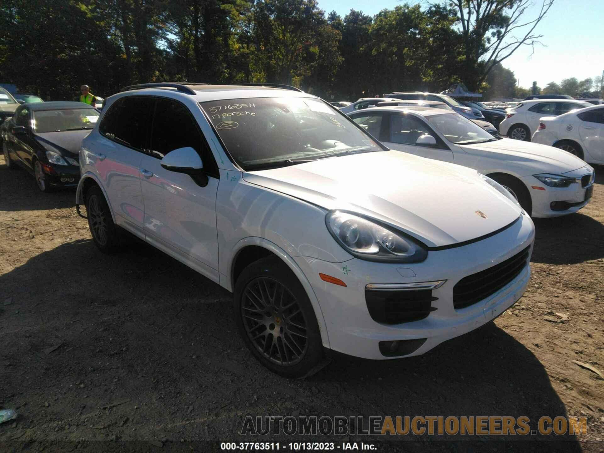 WP1AA2A28HKA91580 PORSCHE CAYENNE 2017