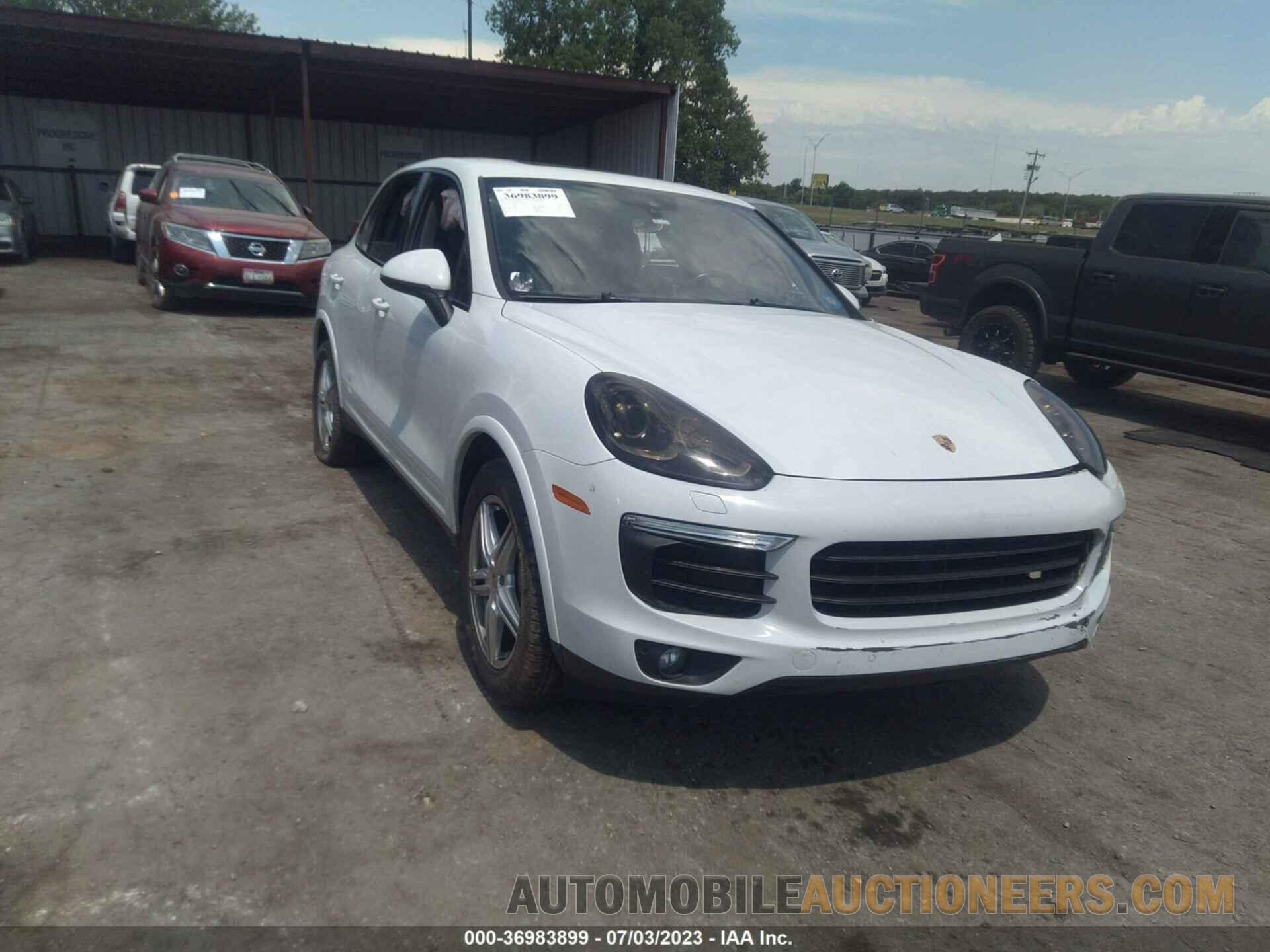 WP1AA2A29HKA81091 PORSCHE CAYENNE 2017