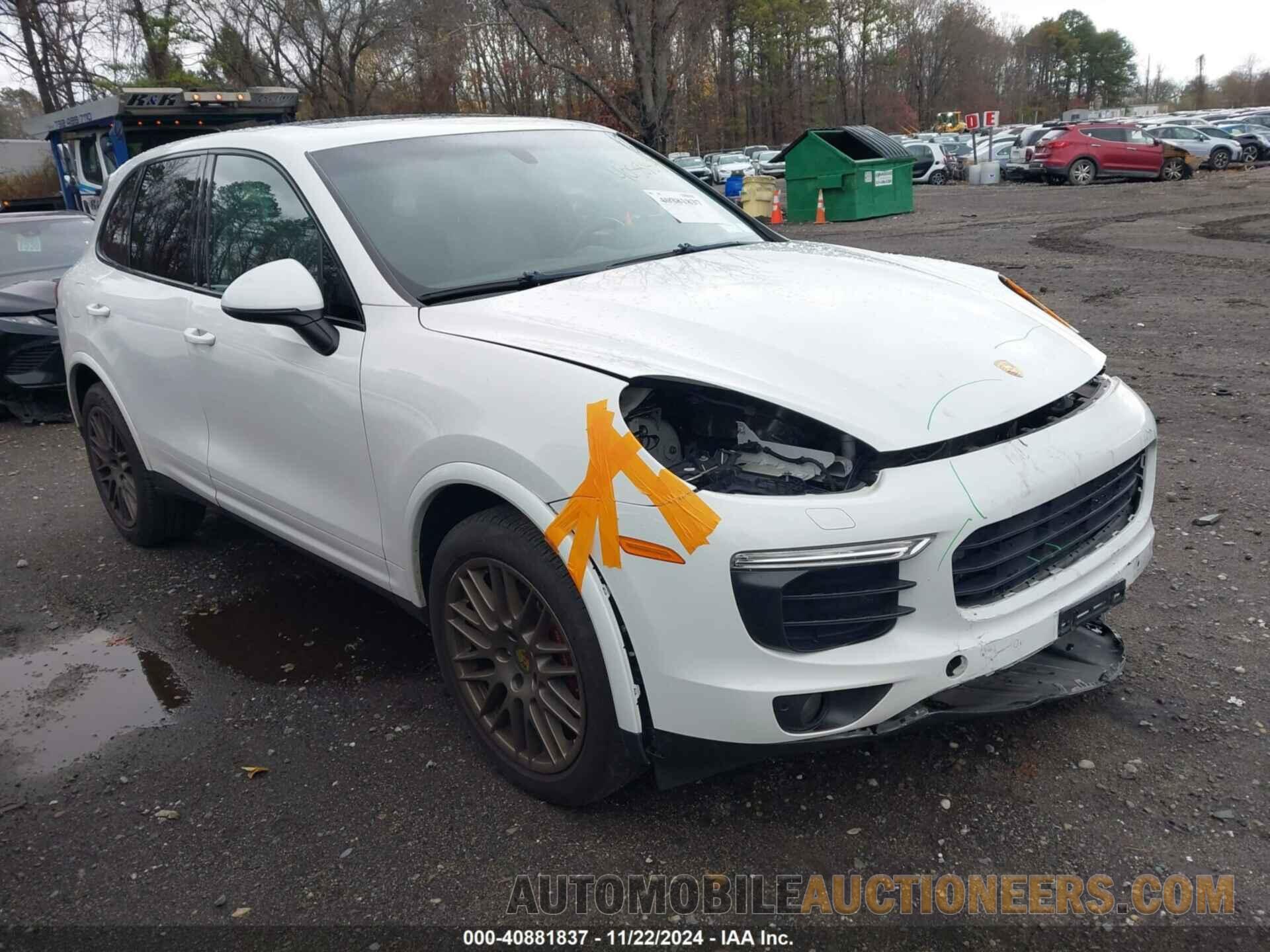 WP1AA2A29HKA84489 PORSCHE CAYENNE 2017