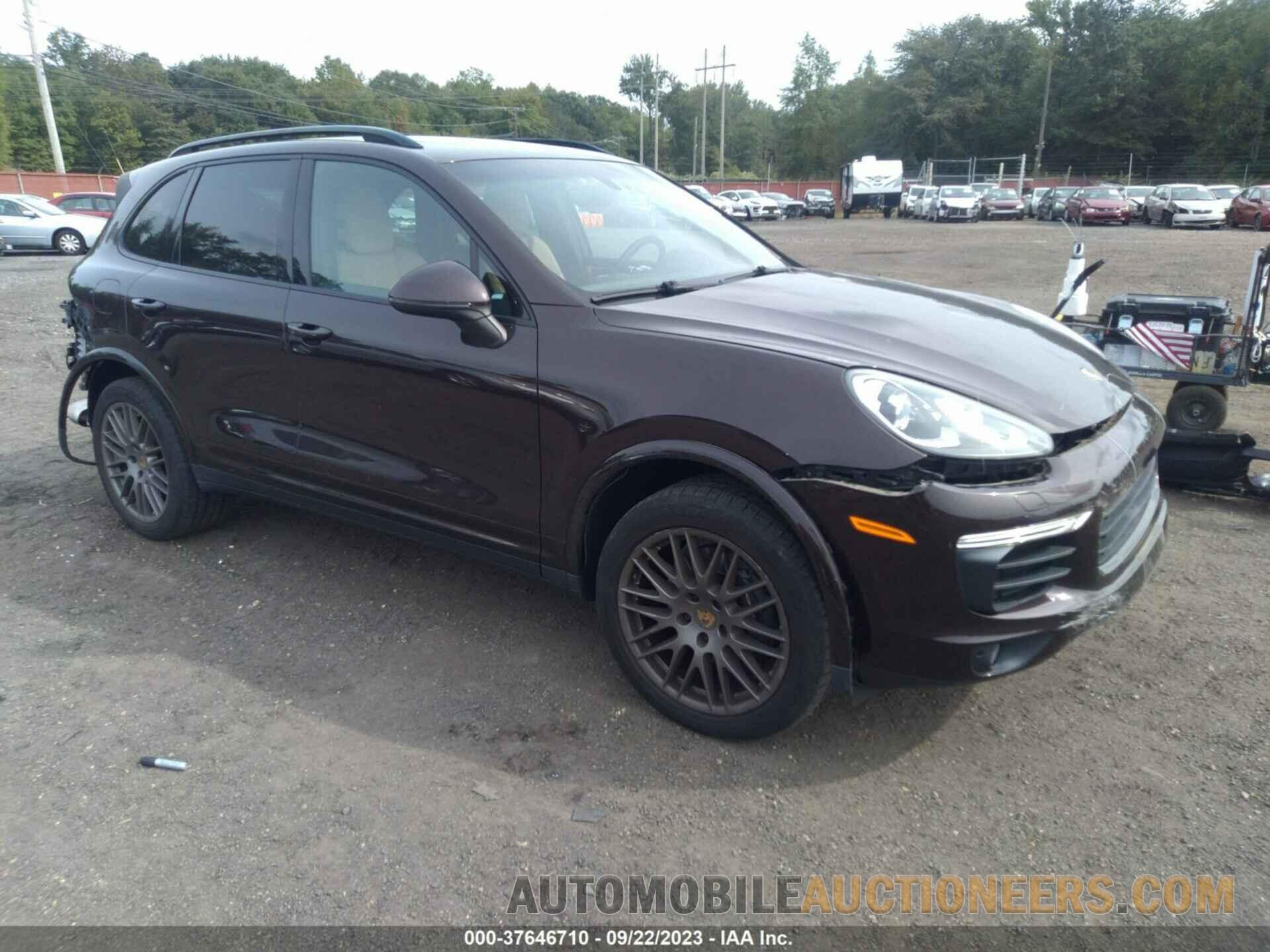 WP1AA2A29HKA87697 PORSCHE CAYENNE 2017