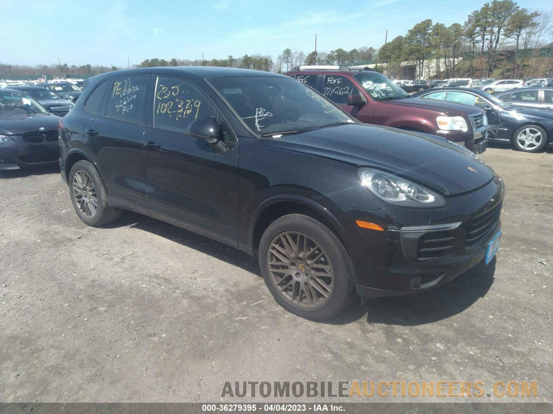 WP1AA2A29JKA01892 PORSCHE CAYENNE 2018