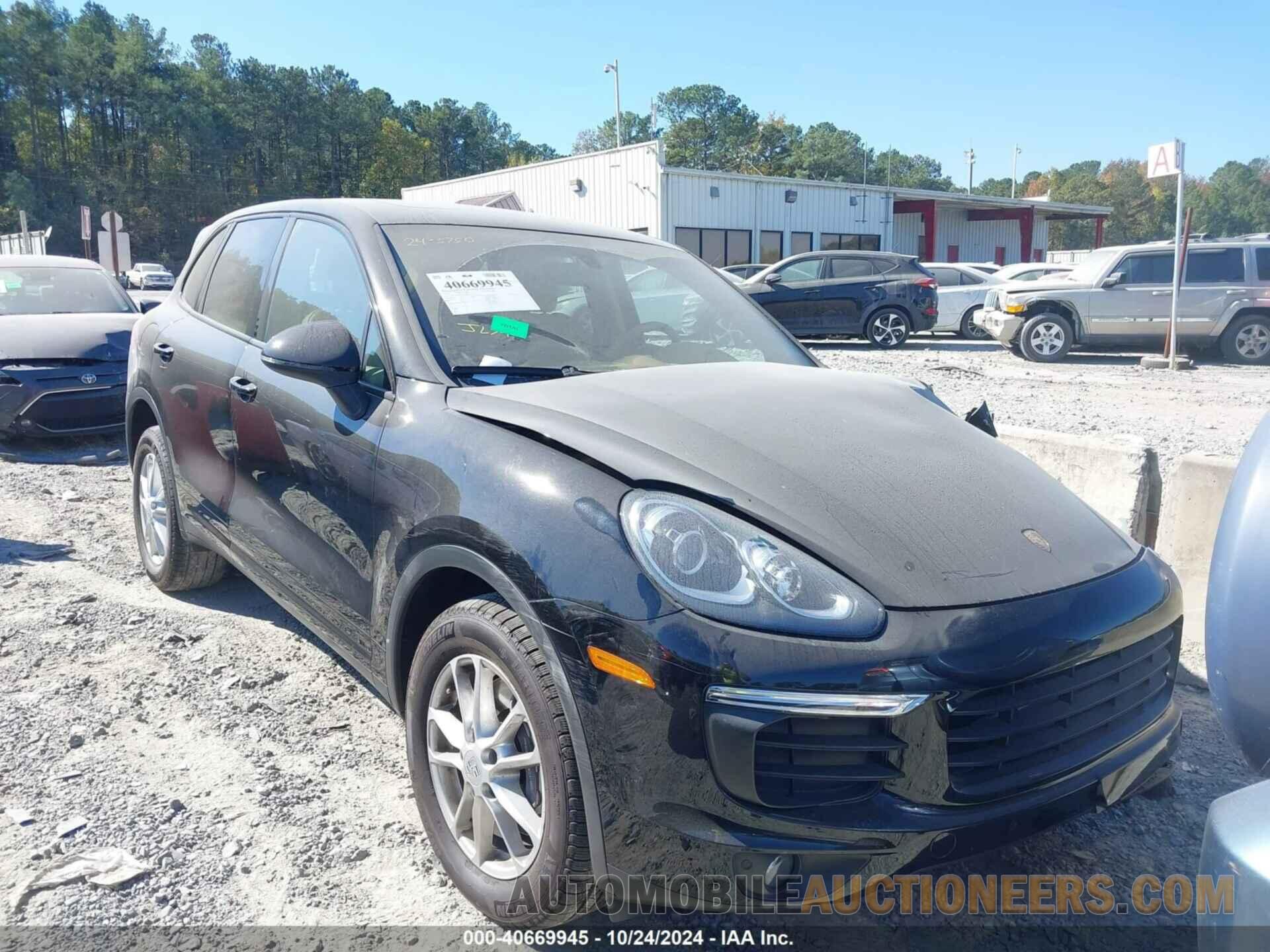 WP1AA2A2XGKA09072 PORSCHE CAYENNE 2016