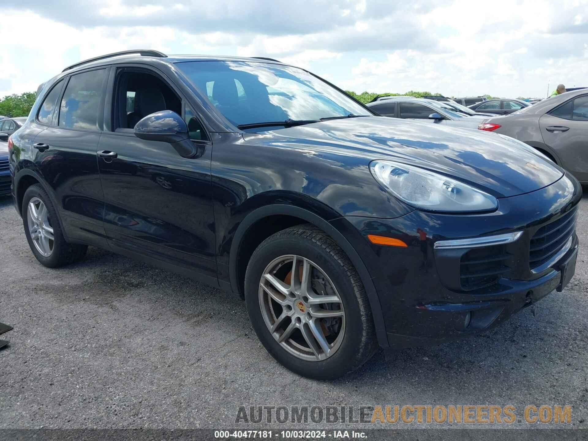 WP1AA2A2XGKA10156 PORSCHE CAYENNE 2016