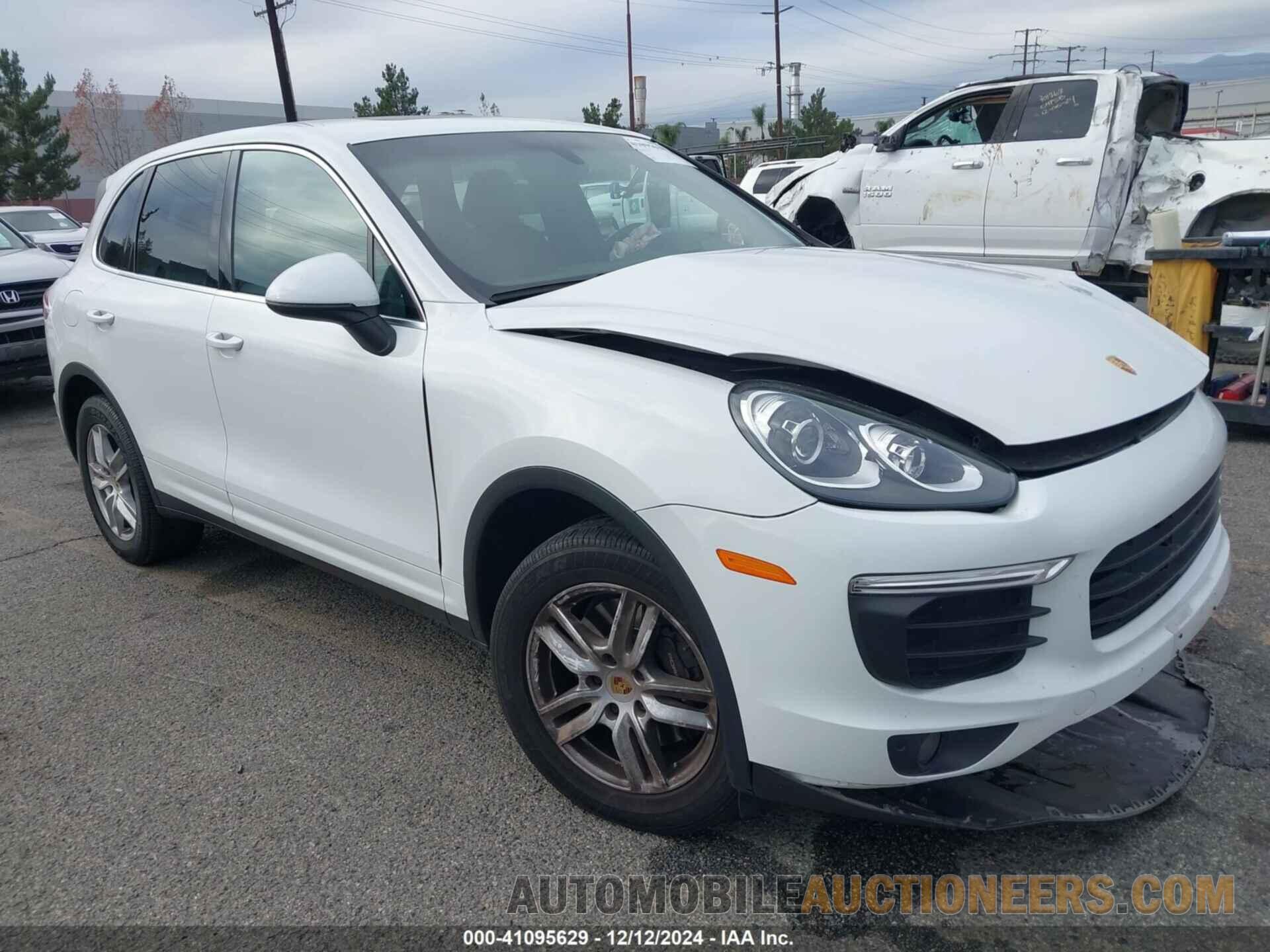 WP1AA2A2XGKA12229 PORSCHE CAYENNE 2016