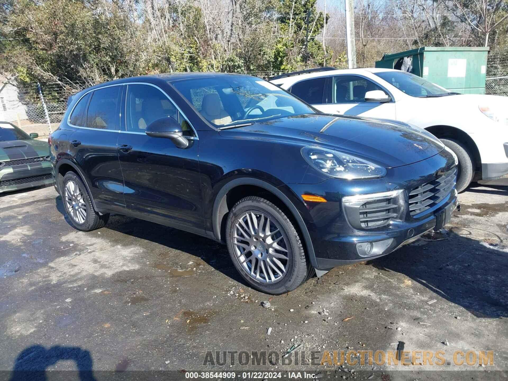 WP1AA2A2XGKA13302 PORSCHE CAYENNE 2016