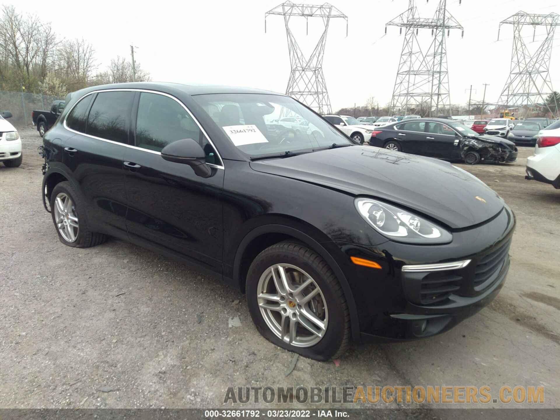 WP1AA2A2XGLA10944 PORSCHE CAYENNE 2016