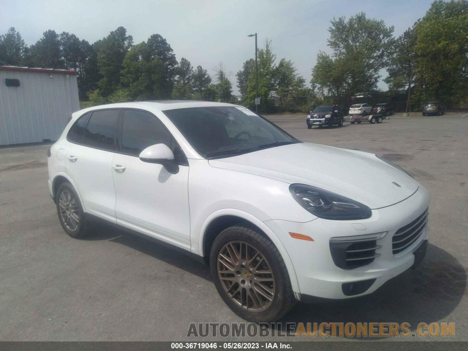 WP1AA2A2XHKA86168 PORSCHE CAYENNE 2017