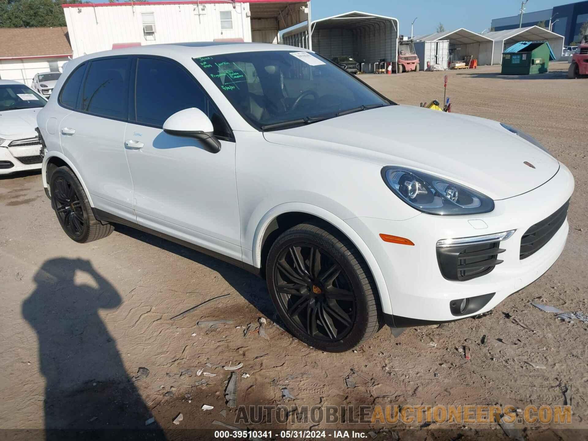 WP1AA2A2XHKA86980 PORSCHE CAYENNE 2017