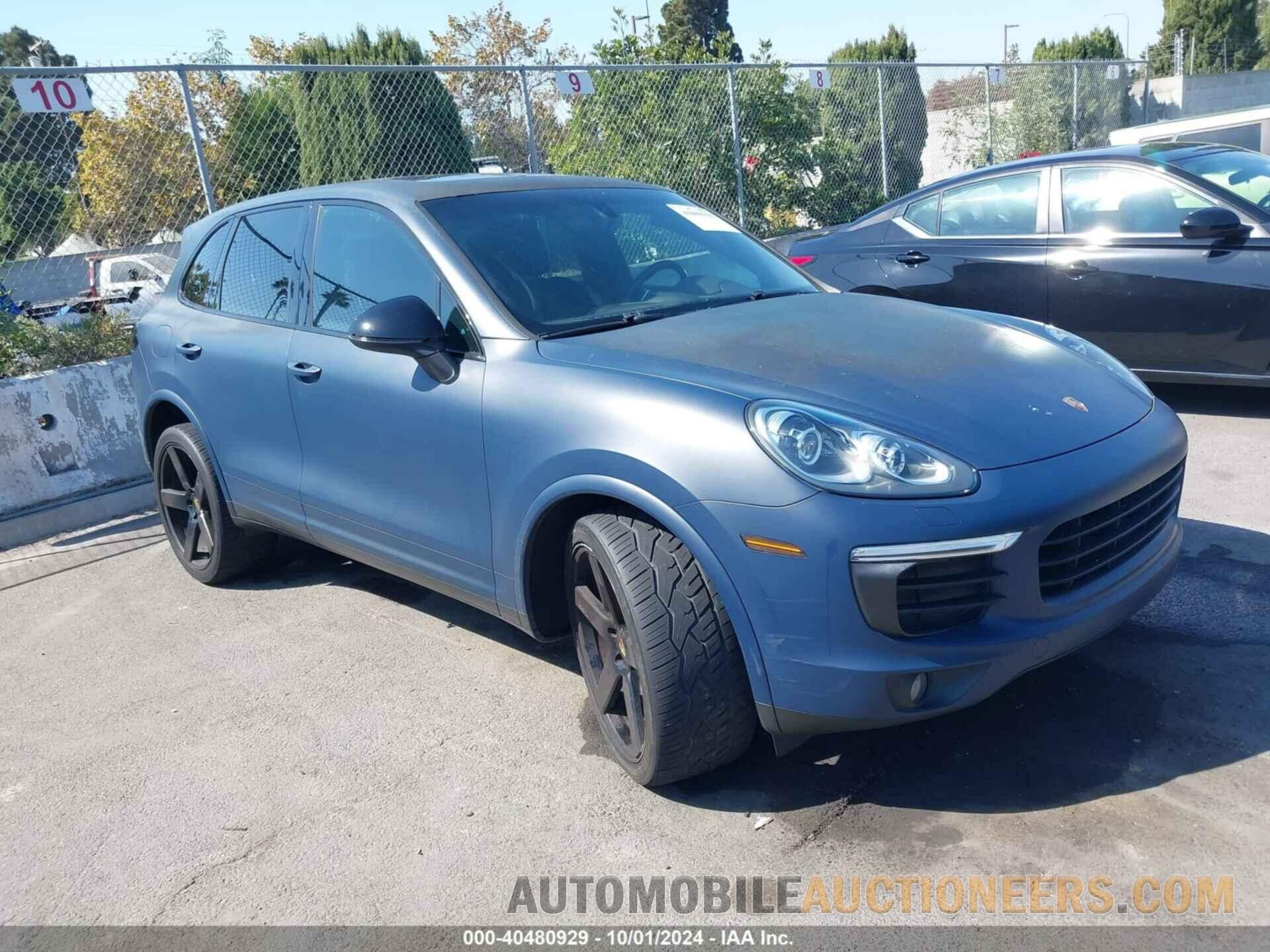 WP1AA2A2XJKA04400 PORSCHE CAYENNE 2018