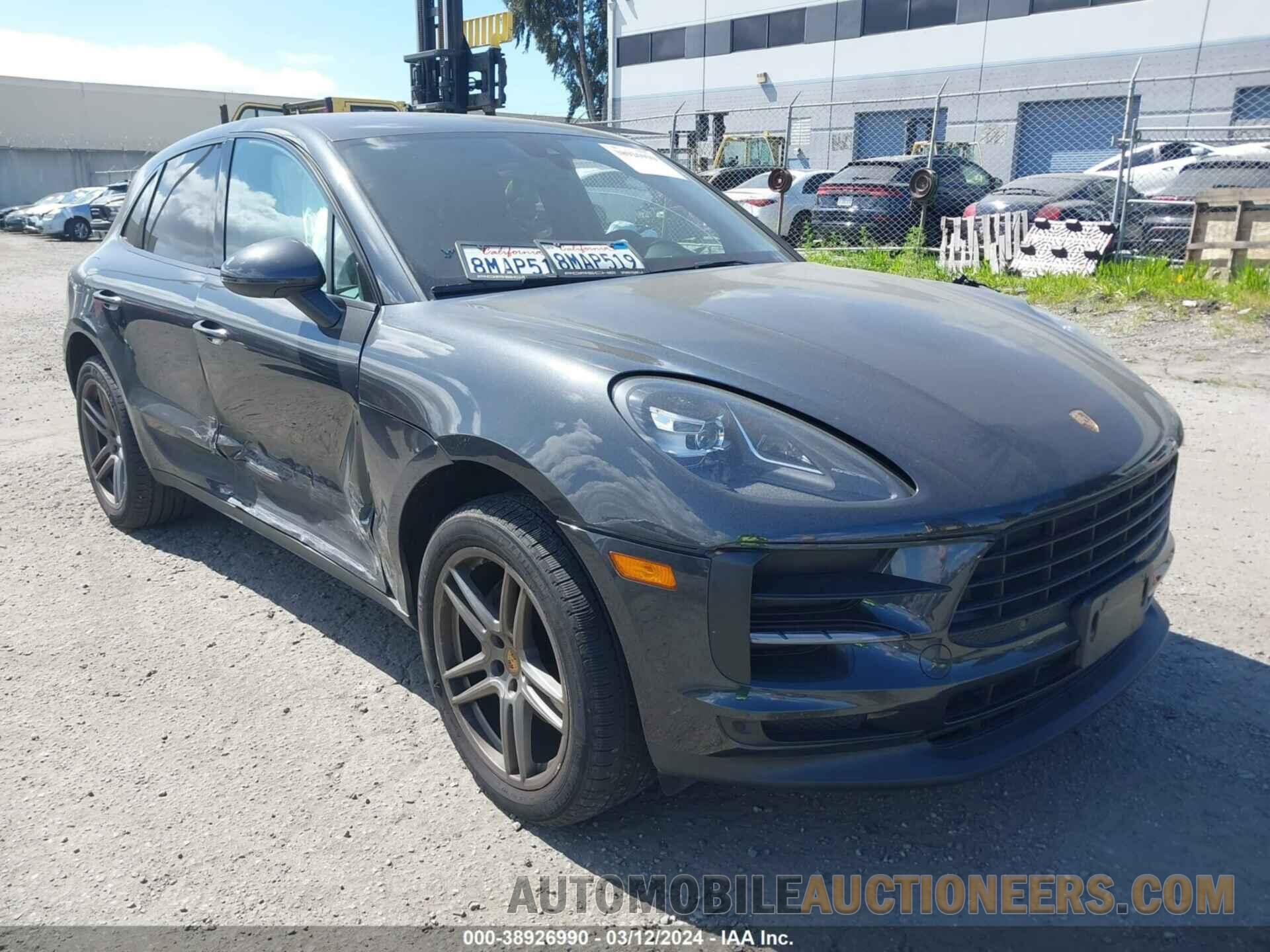 WP1AA2A54KLB00299 PORSCHE MACAN 2019