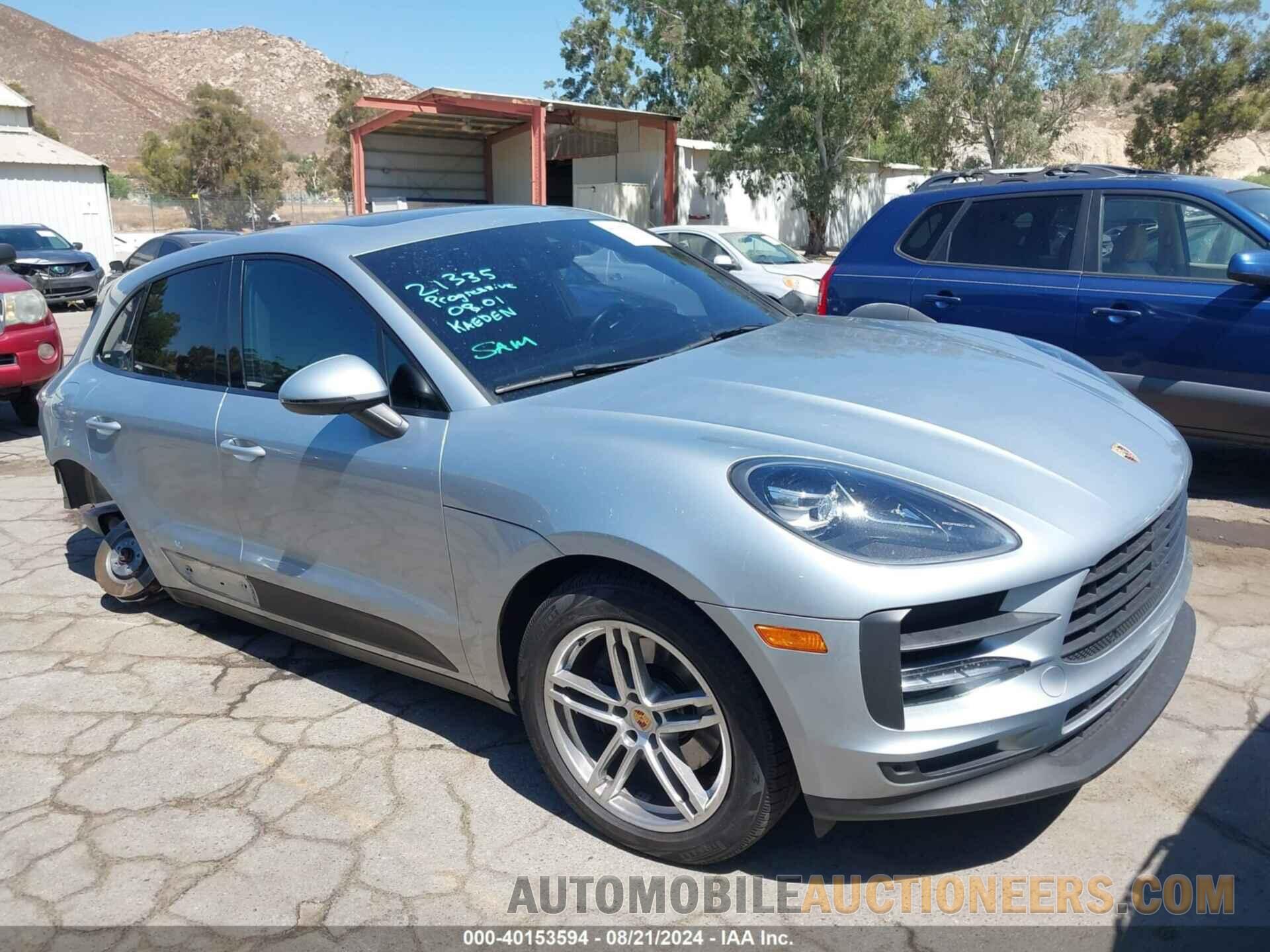 WP1AA2A57LLB01481 PORSCHE MACAN 2020