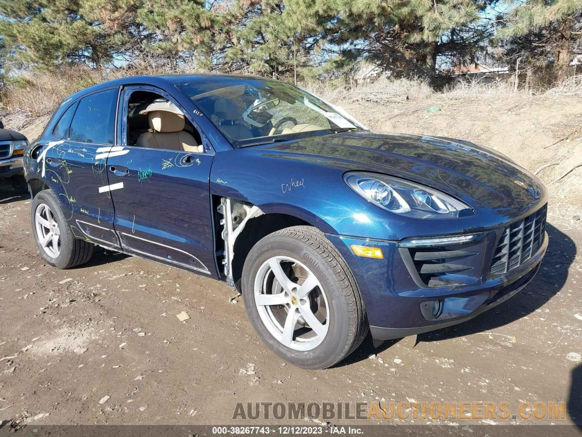 WP1AA2A59HLB00629 PORSCHE MACAN 2017