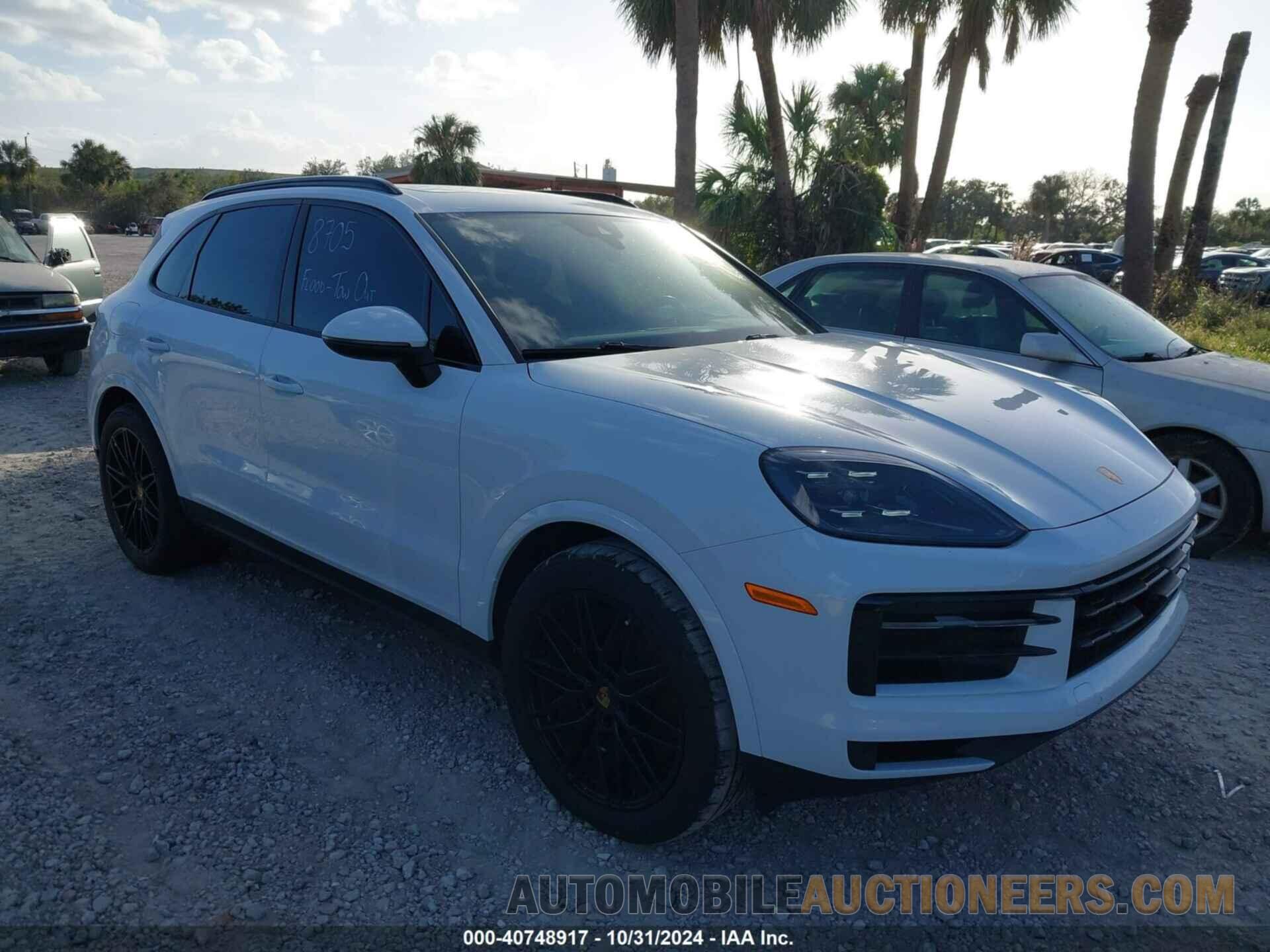 WP1AA2AY4RDA04493 PORSCHE CAYENNE 2024