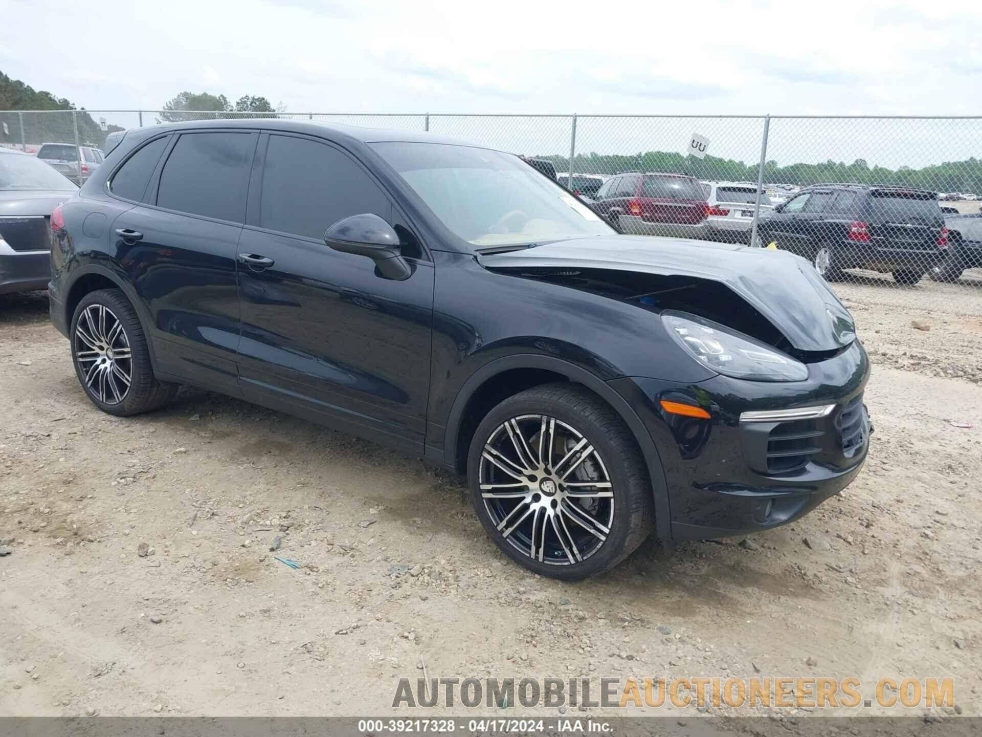 WP1AB2A20GLA93524 PORSCHE CAYENNE 2016