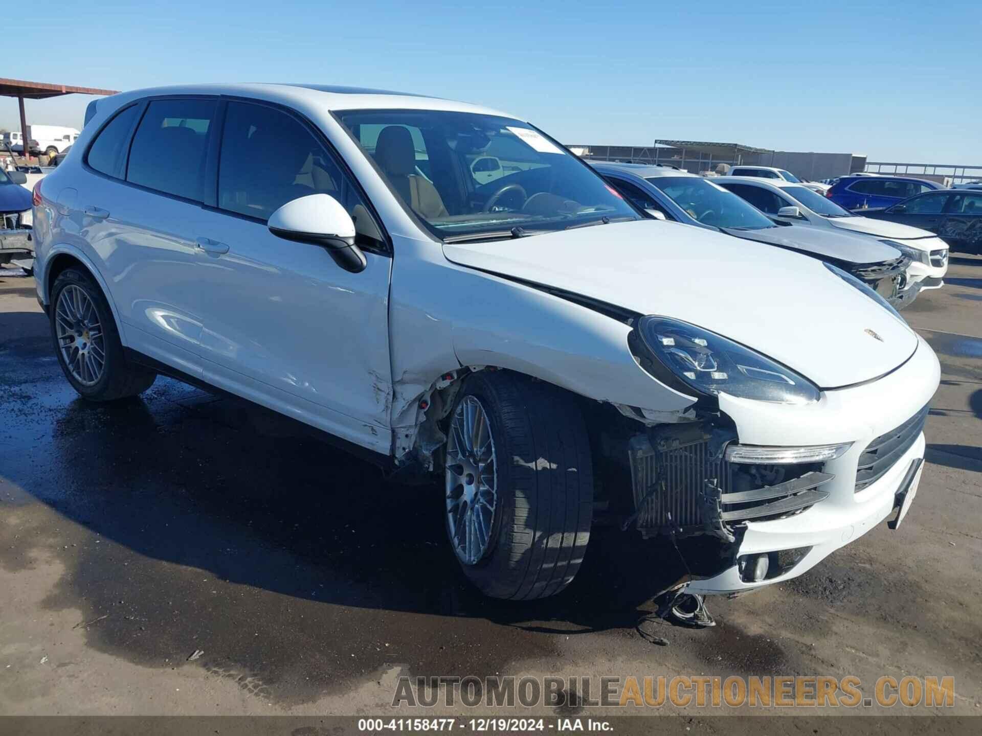 WP1AB2A20GLA96715 PORSCHE CAYENNE 2016