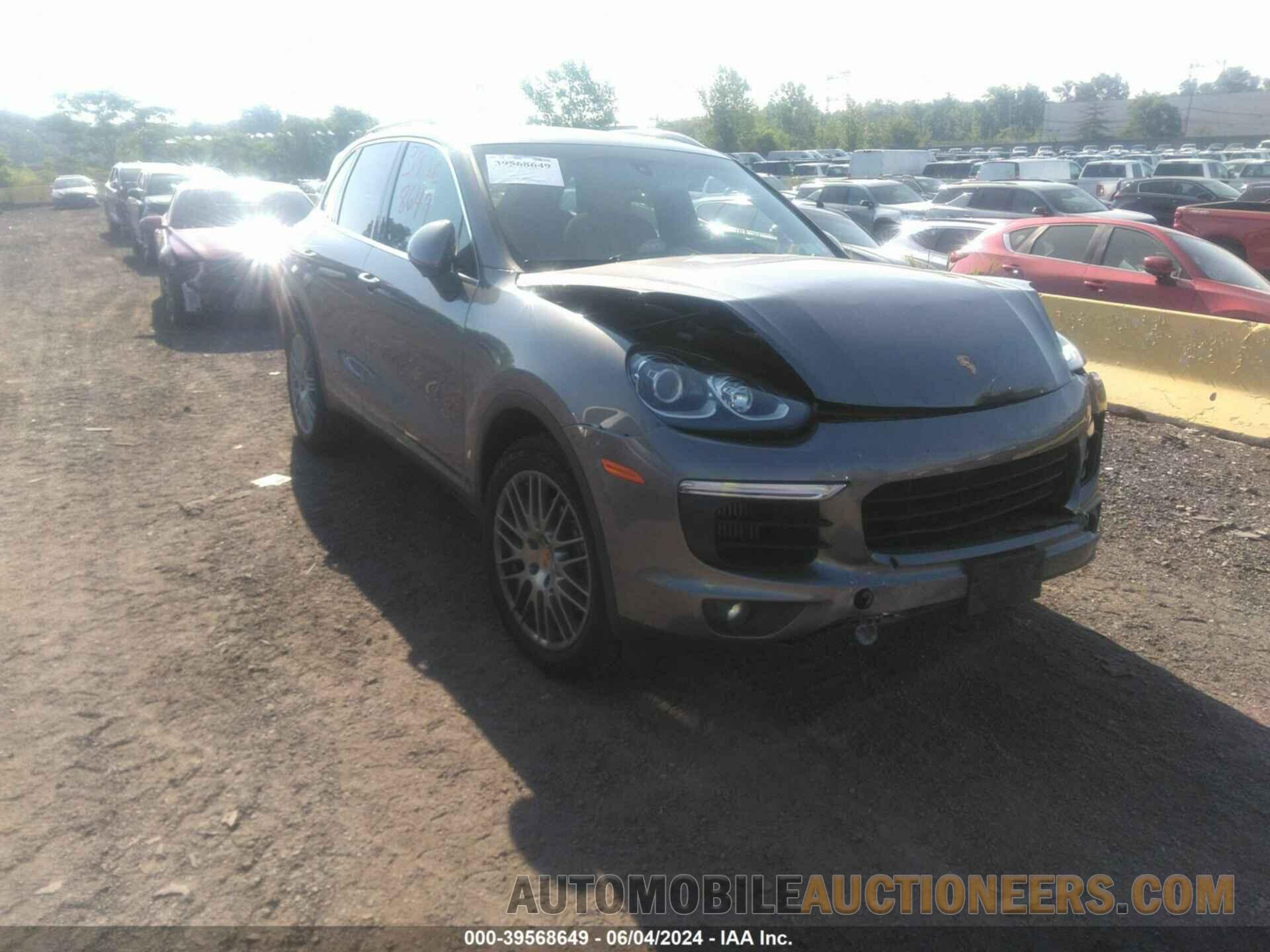 WP1AB2A20HLA52411 PORSCHE CAYENNE 2017