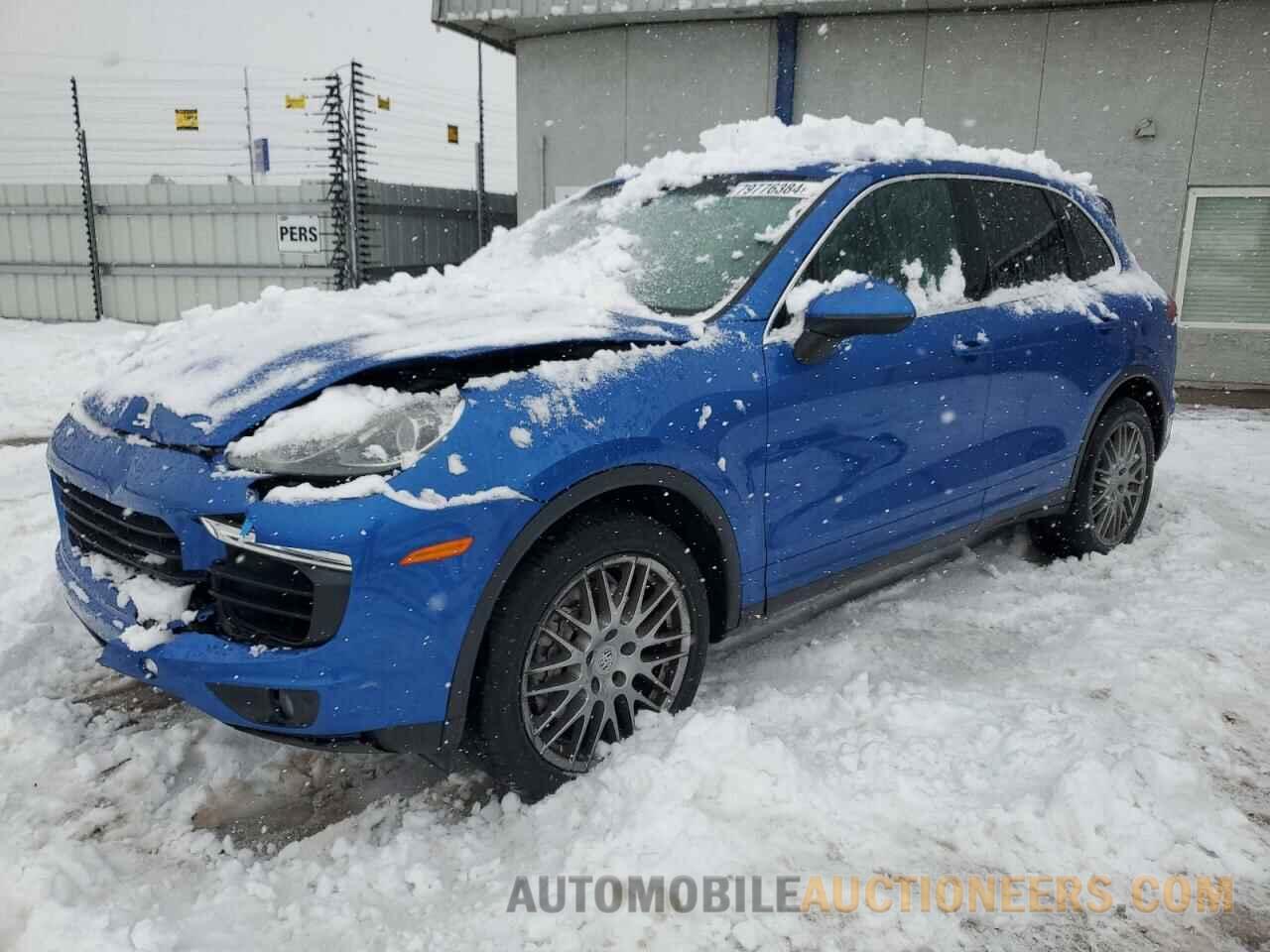 WP1AB2A20HLA53106 PORSCHE CAYENNE 2017